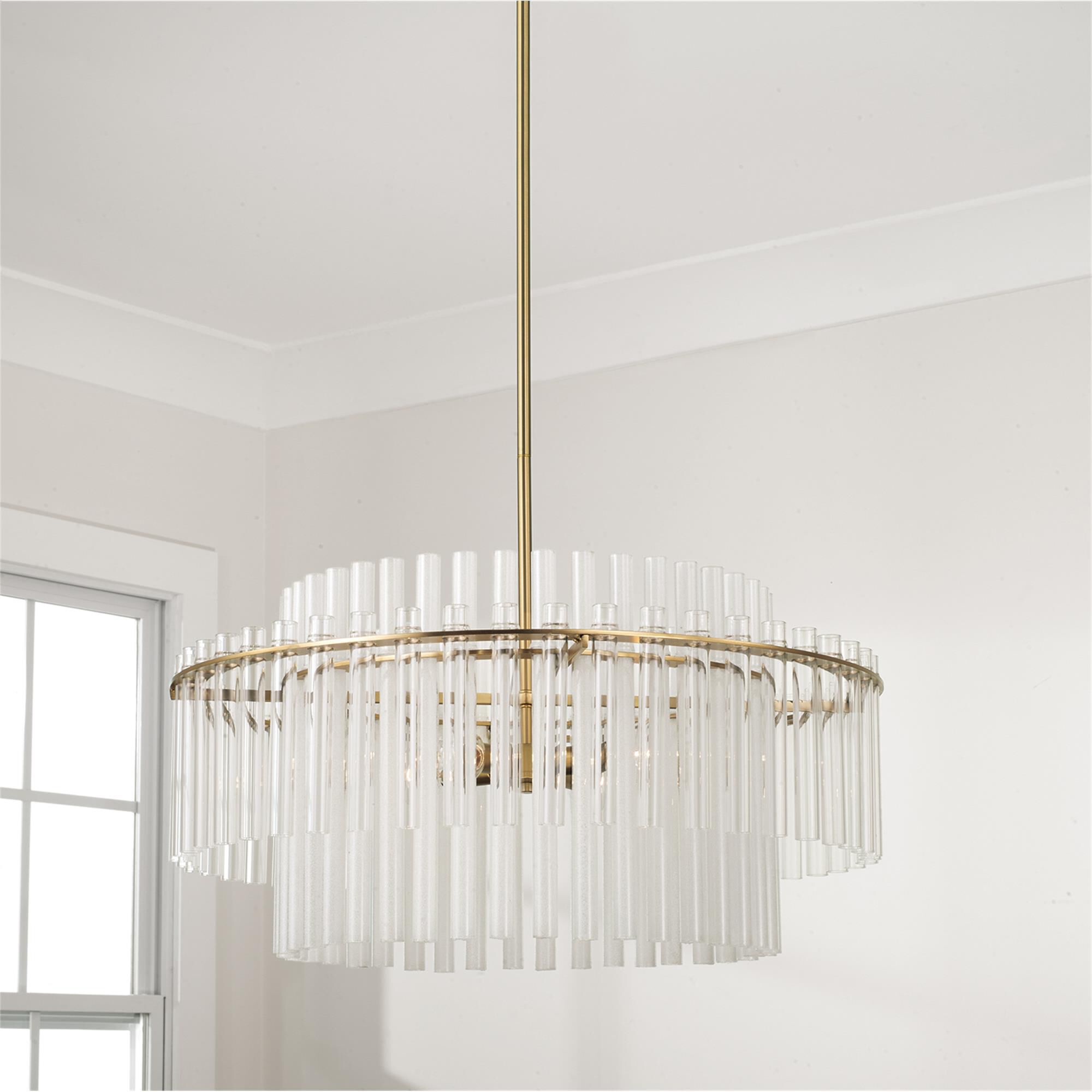 Shown in Aged Brass finish