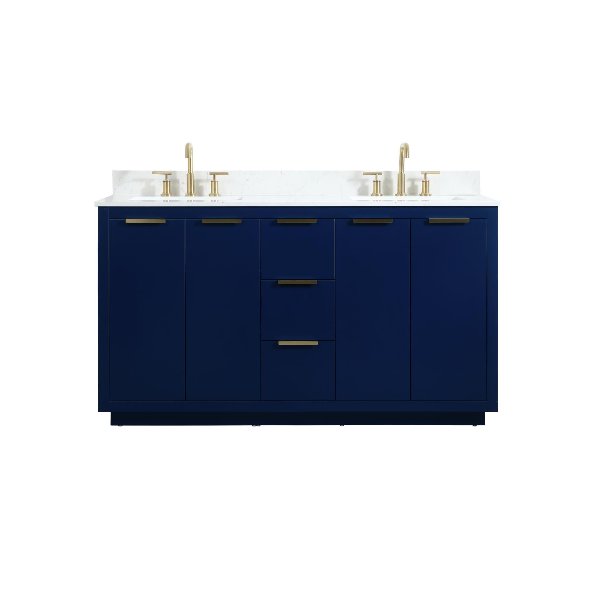 Shown in Blue finish