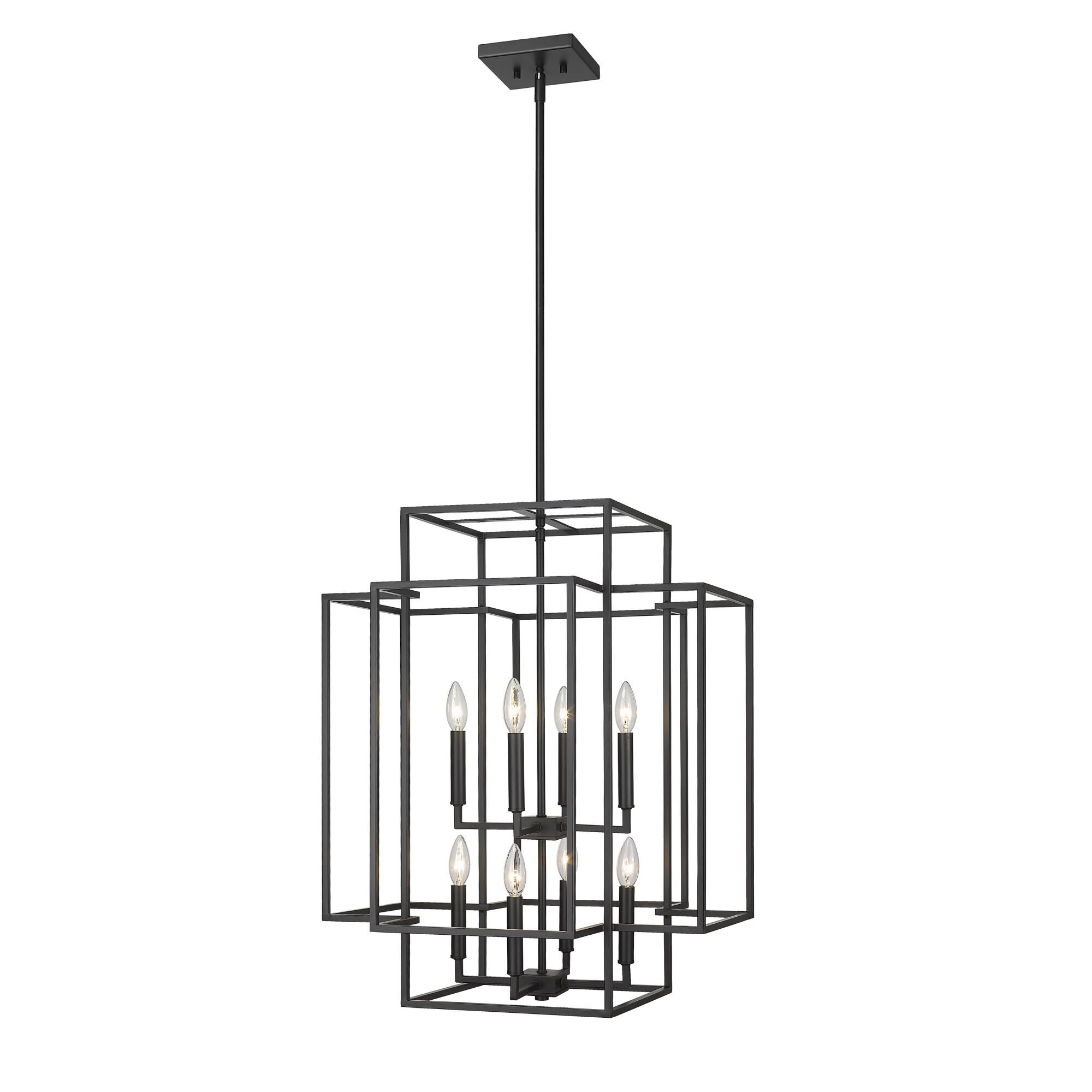 Titania 22 Inch 8 Light Mini Chandelier by Z-Lite