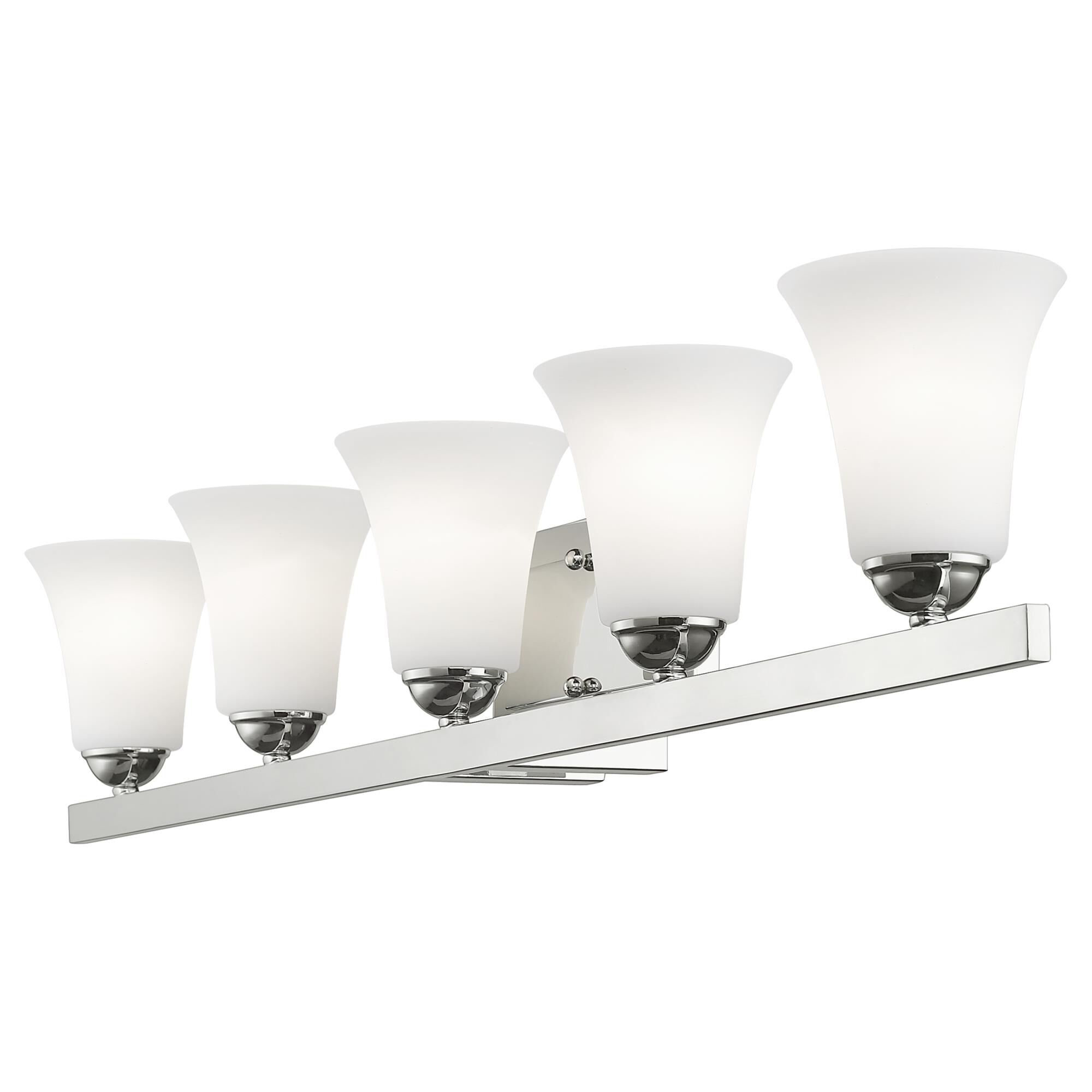 Ridgedale 43 Inch 5 Light Bath Vanity Light by Livex Lighting
