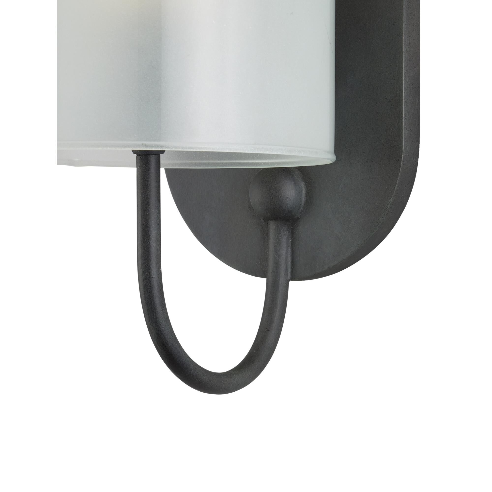 Shown in Antique Bronze/Frosted White finish