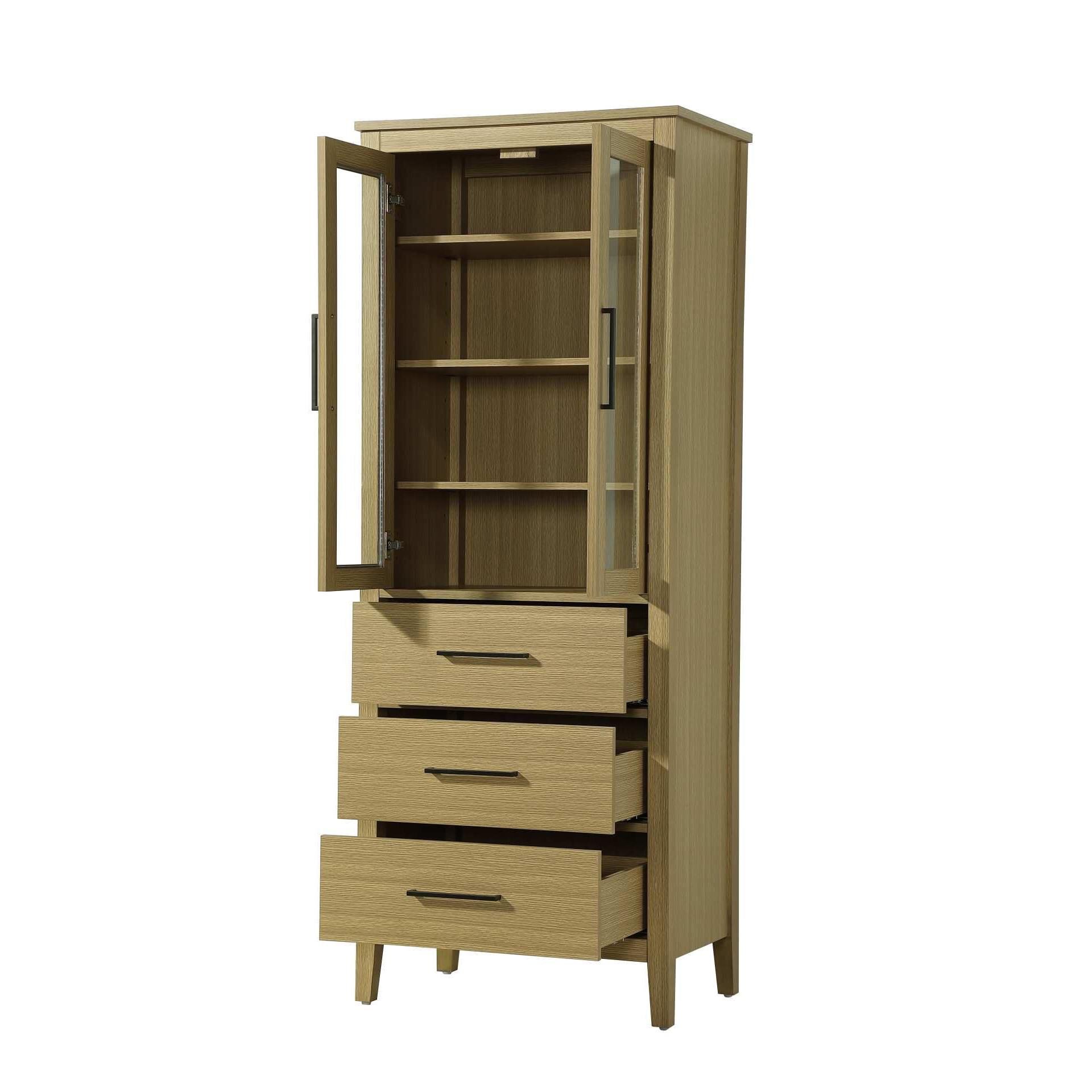 Millie 72 Inch Storage Cabinet by Elegant Decor