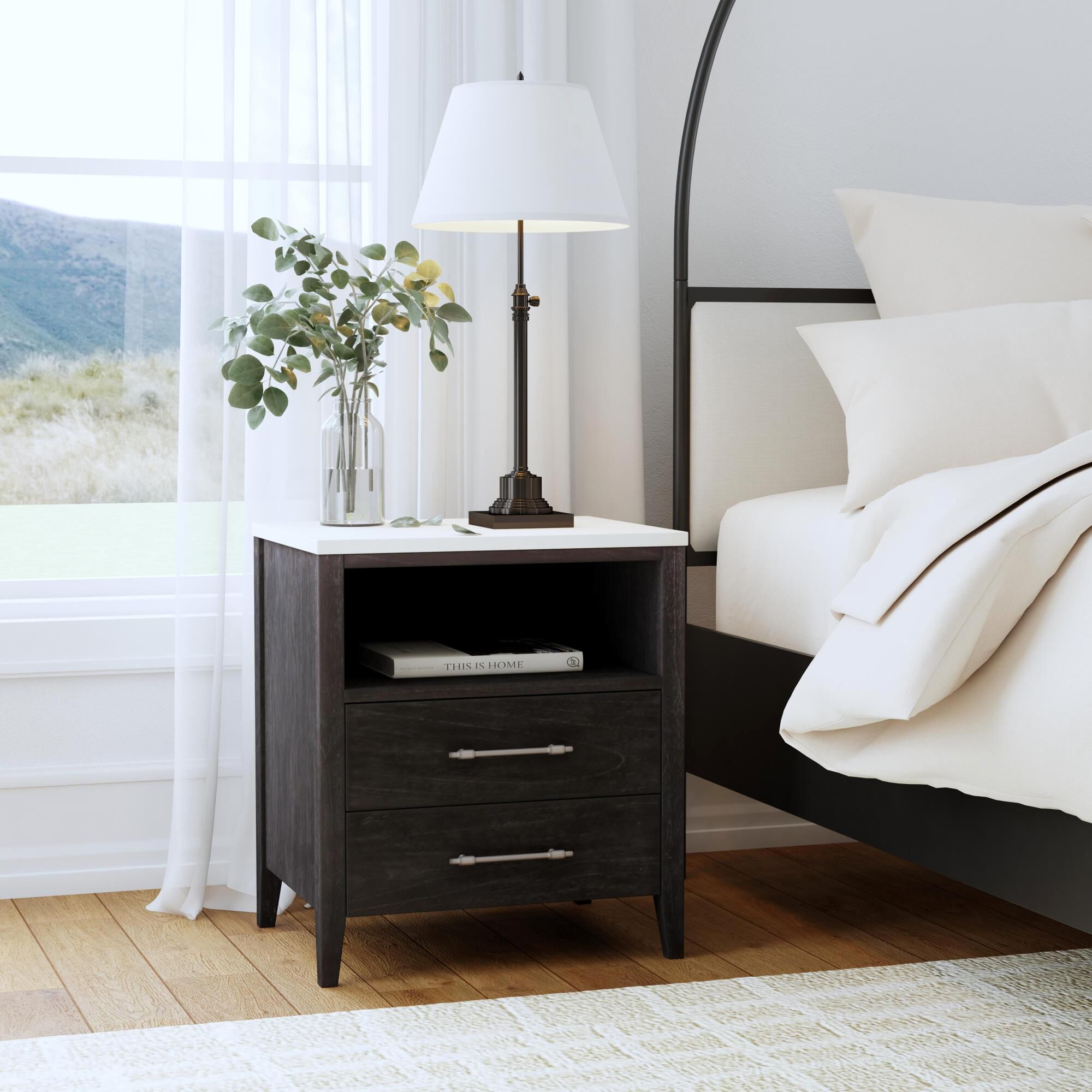 Averly 25 Inch Nightstand by Butler Specialty Company
