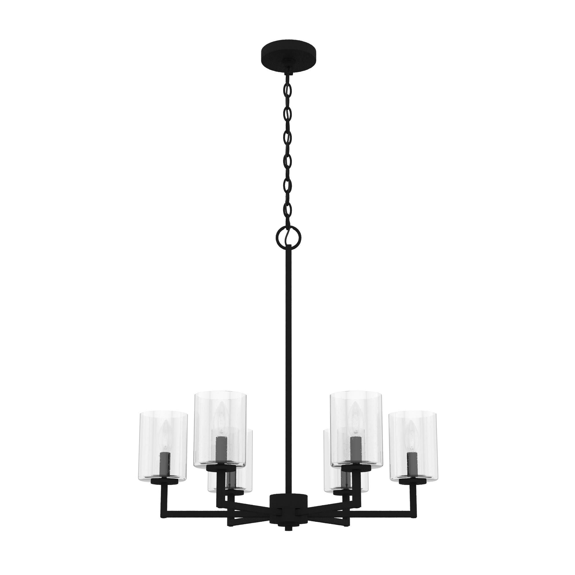 Kerrison 24 Inch 6 Light Chandelier by Hunter Fan