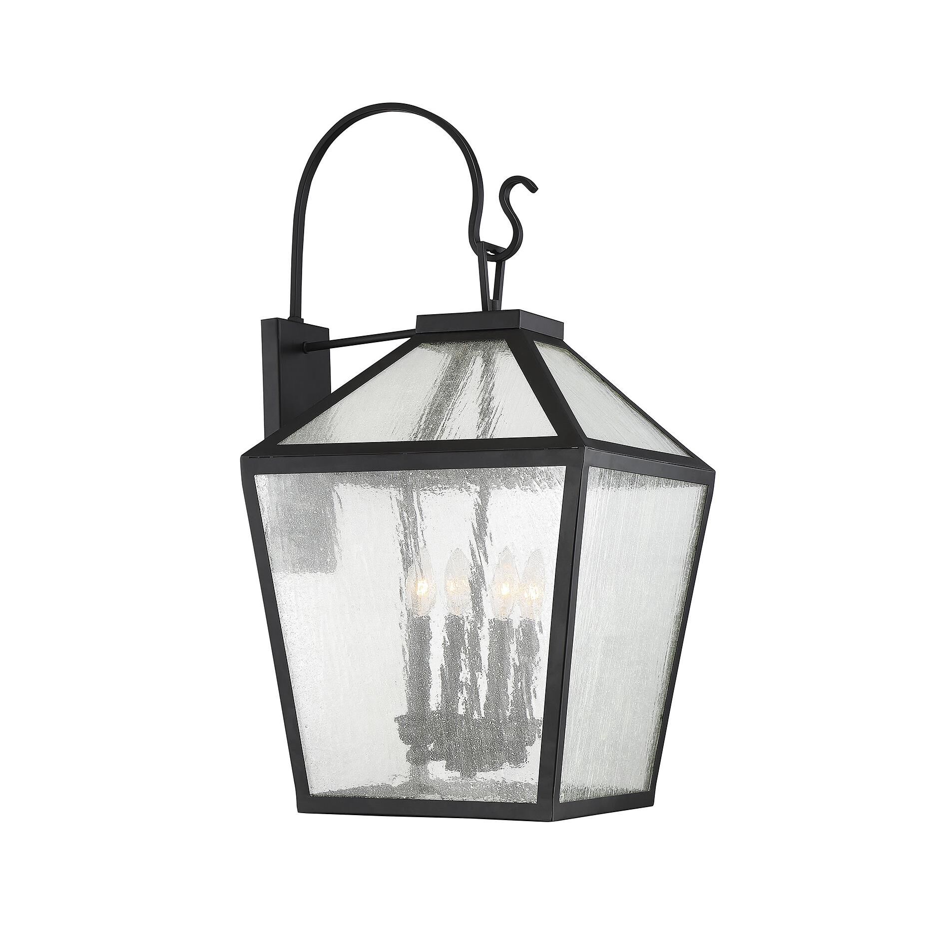 Woodstock 30 Inch Tall 4 Light Outdoor Wall Light by Savoy House