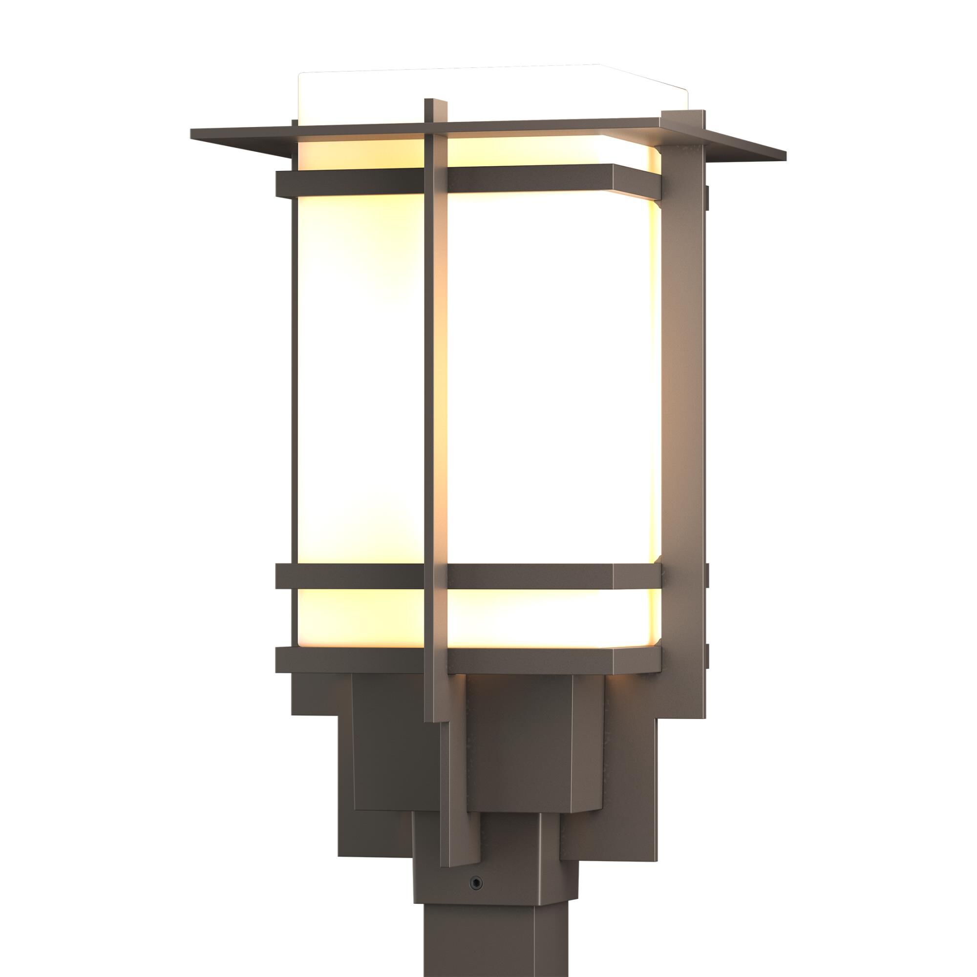 Hubbardton Forge Tourou 14 Inch Tall Outdoor Post Lamp