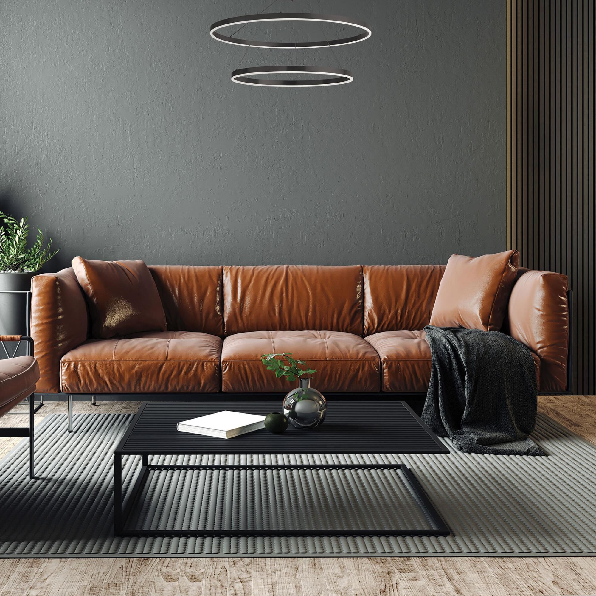 Dainolite Circulo 32 Inch LED Large Pendant