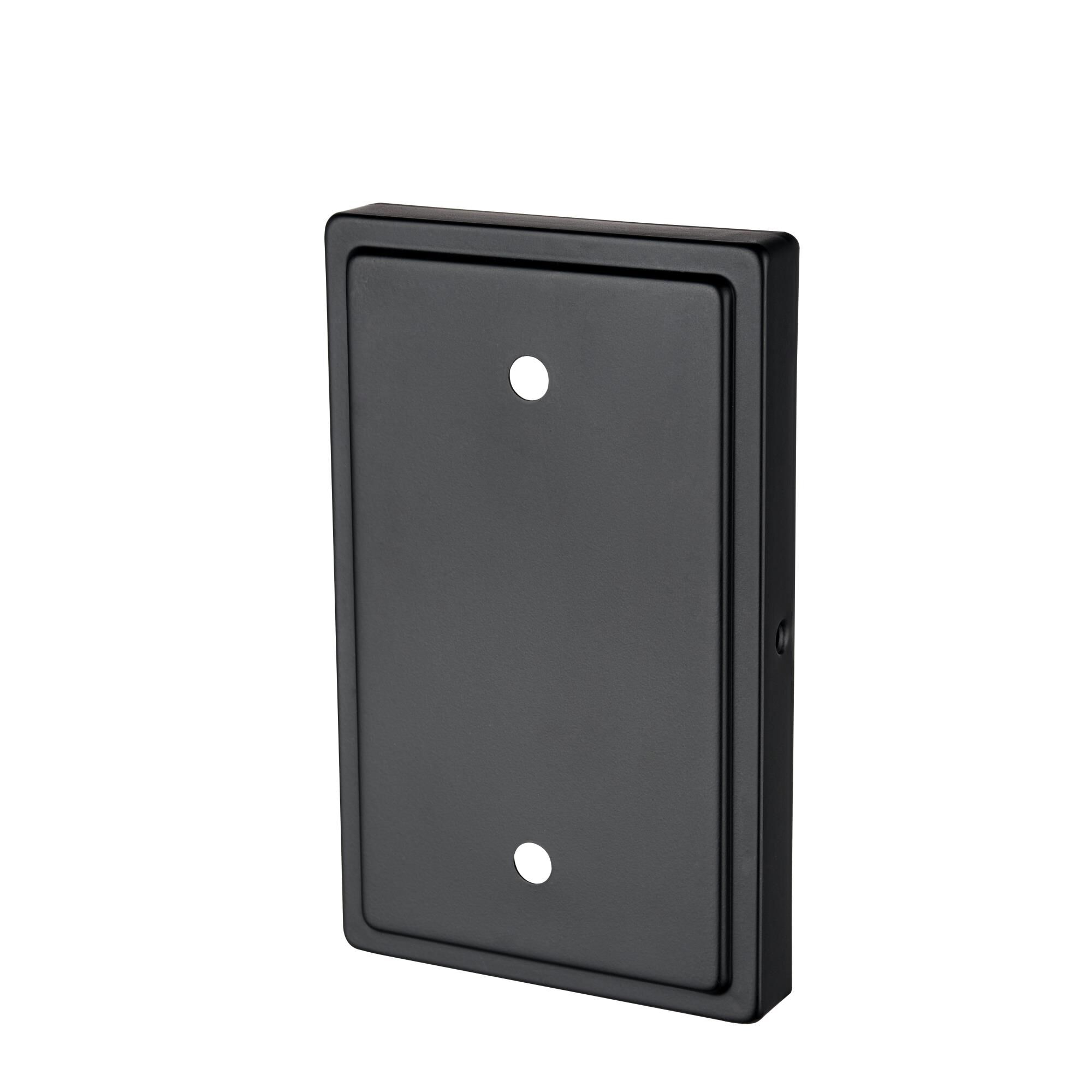 Shown in Powder Coated Black finish and Clear glass