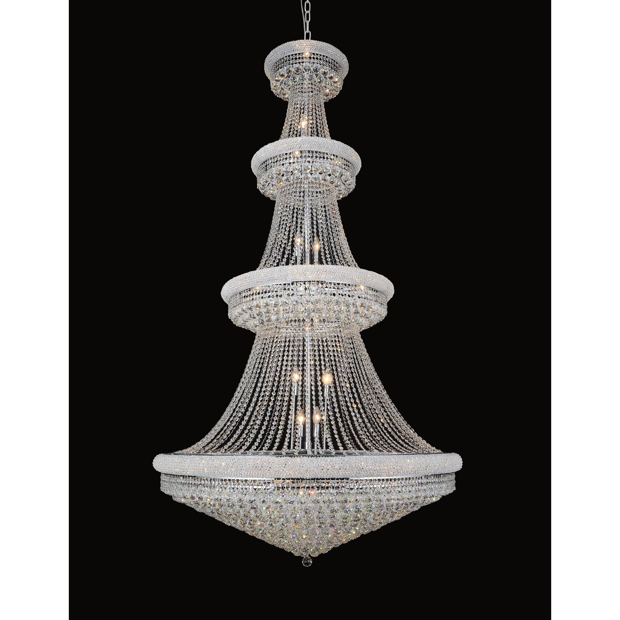 Empire 50 Inch 42 Light Chandelier by CWI Lighting