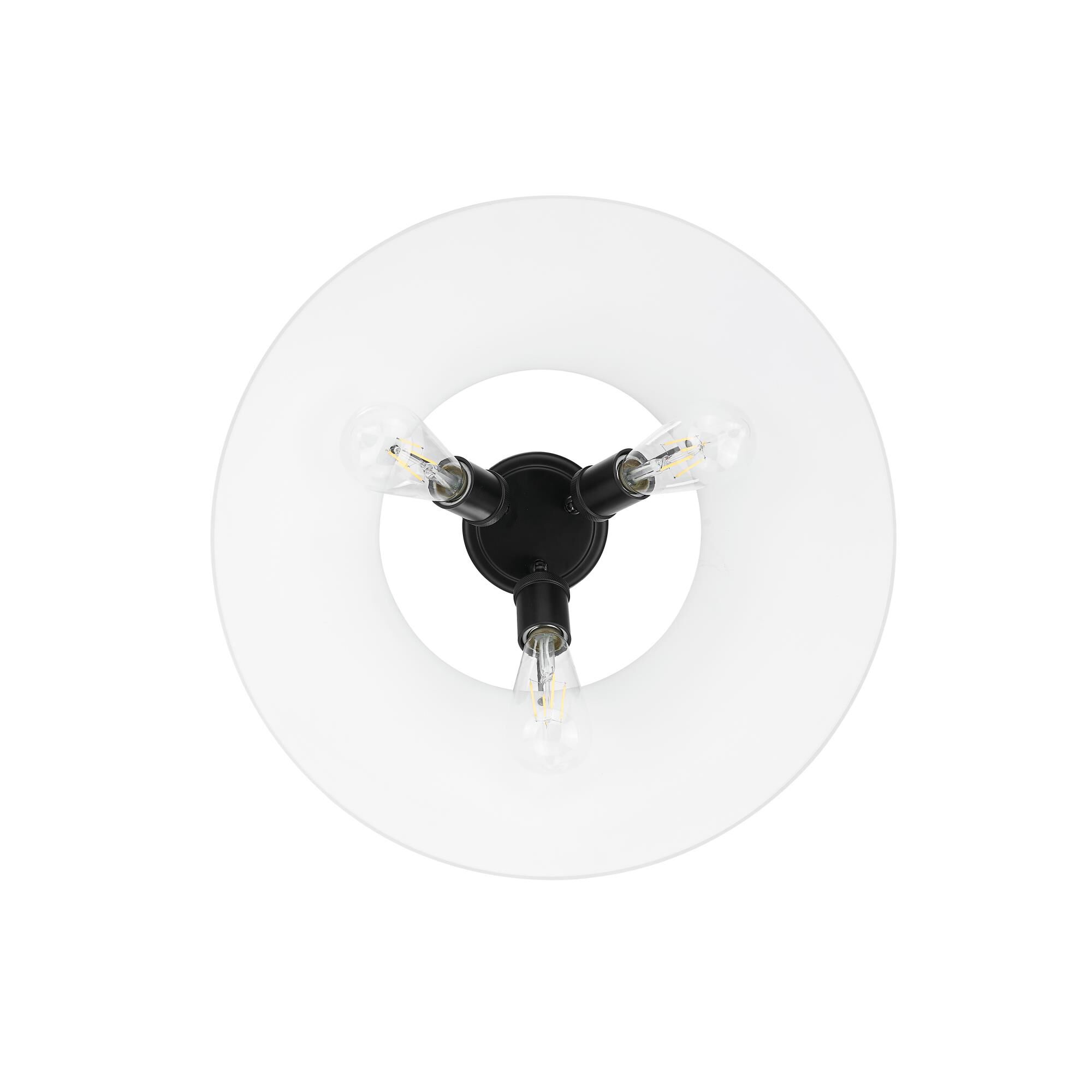 Orwell 19 Inch Semi Flush Mount by Golden Lighting