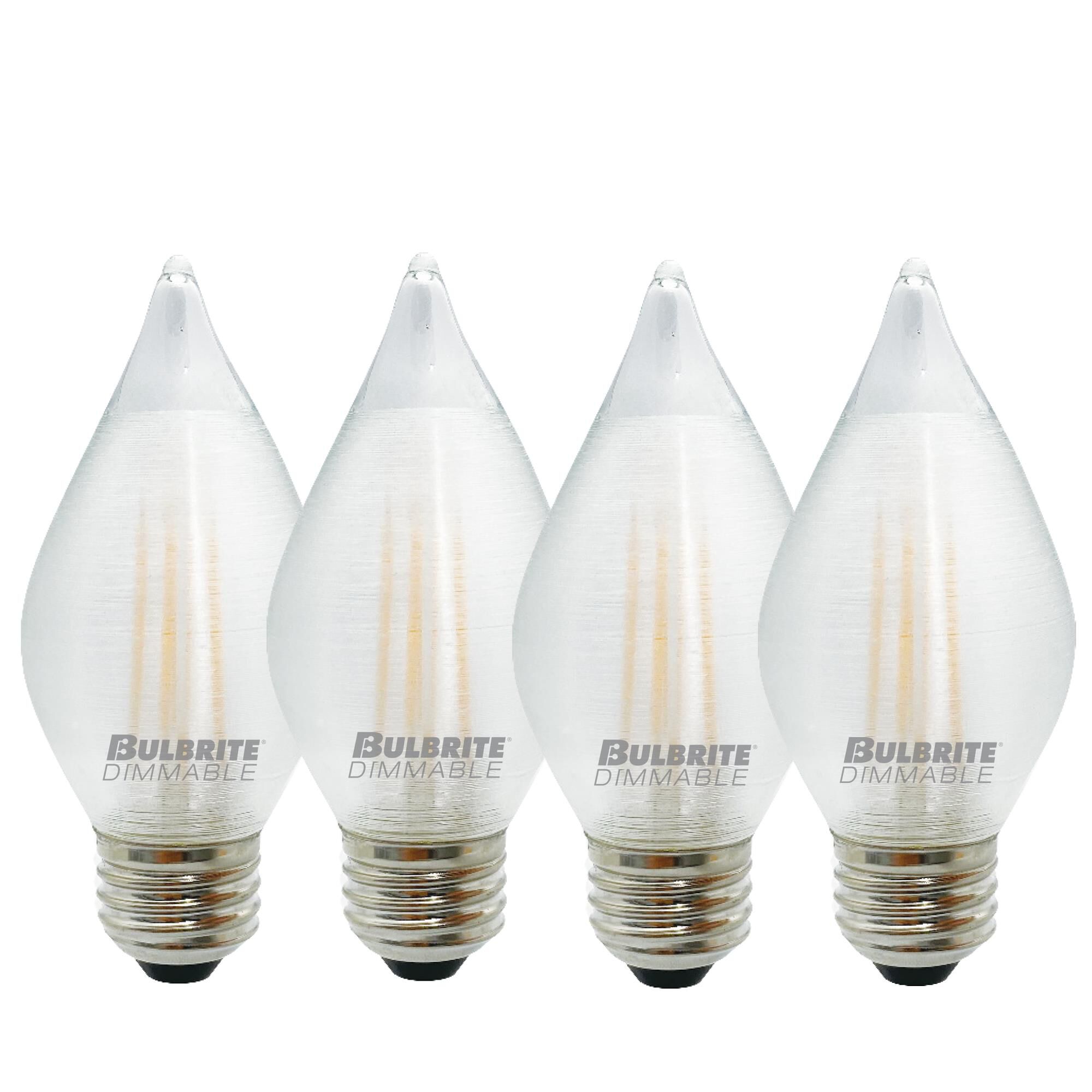 Dimmable 4 Watt 2700K C15 LED Light Bulb,