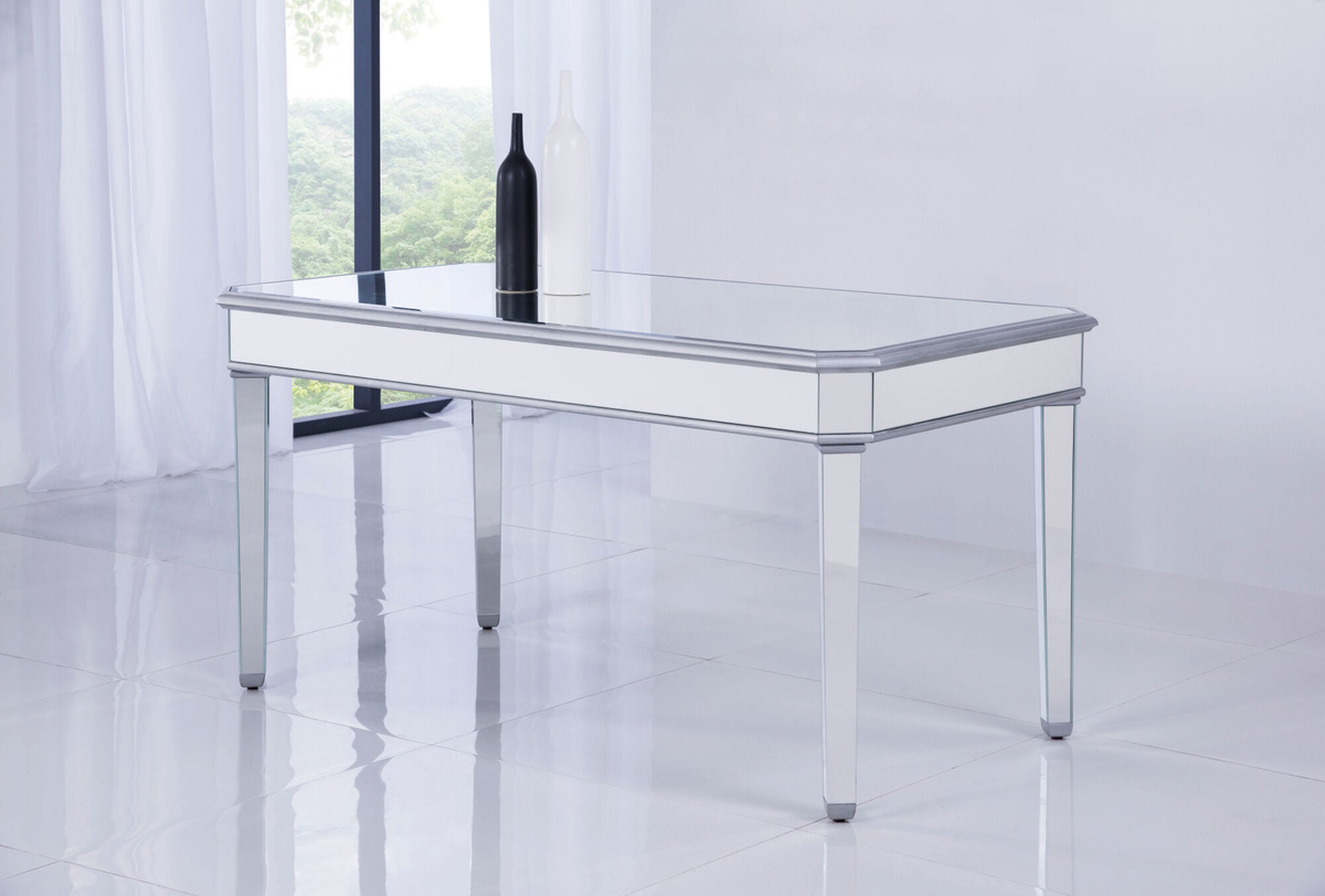 Shown in Hand Rubbed Antique Silver finish