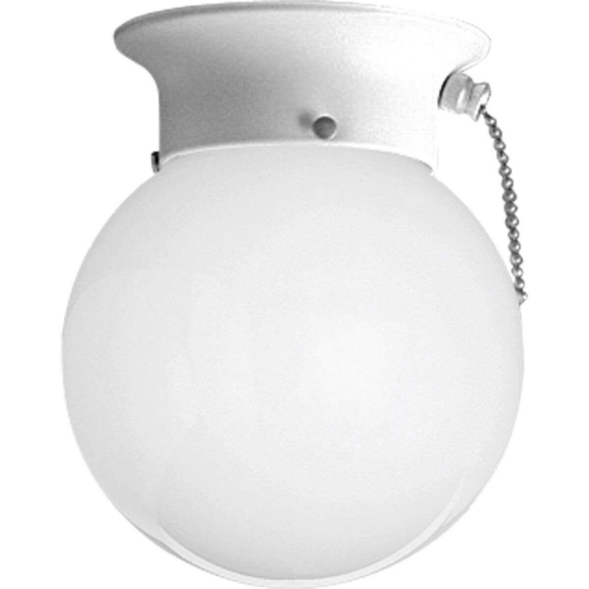 6 Inch 1 Light Flush Mount by Progress Lighting