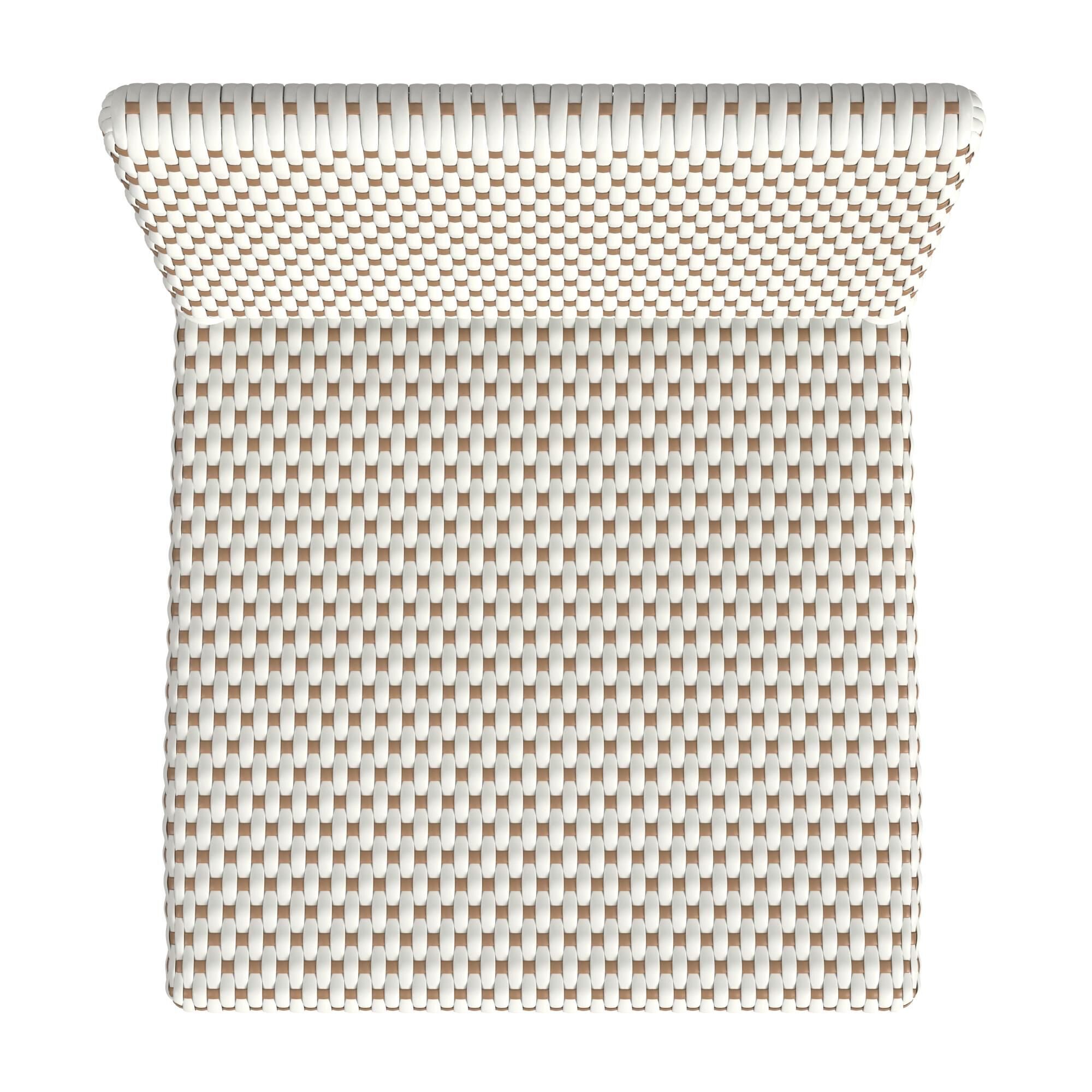 Shown in Beige And White finish