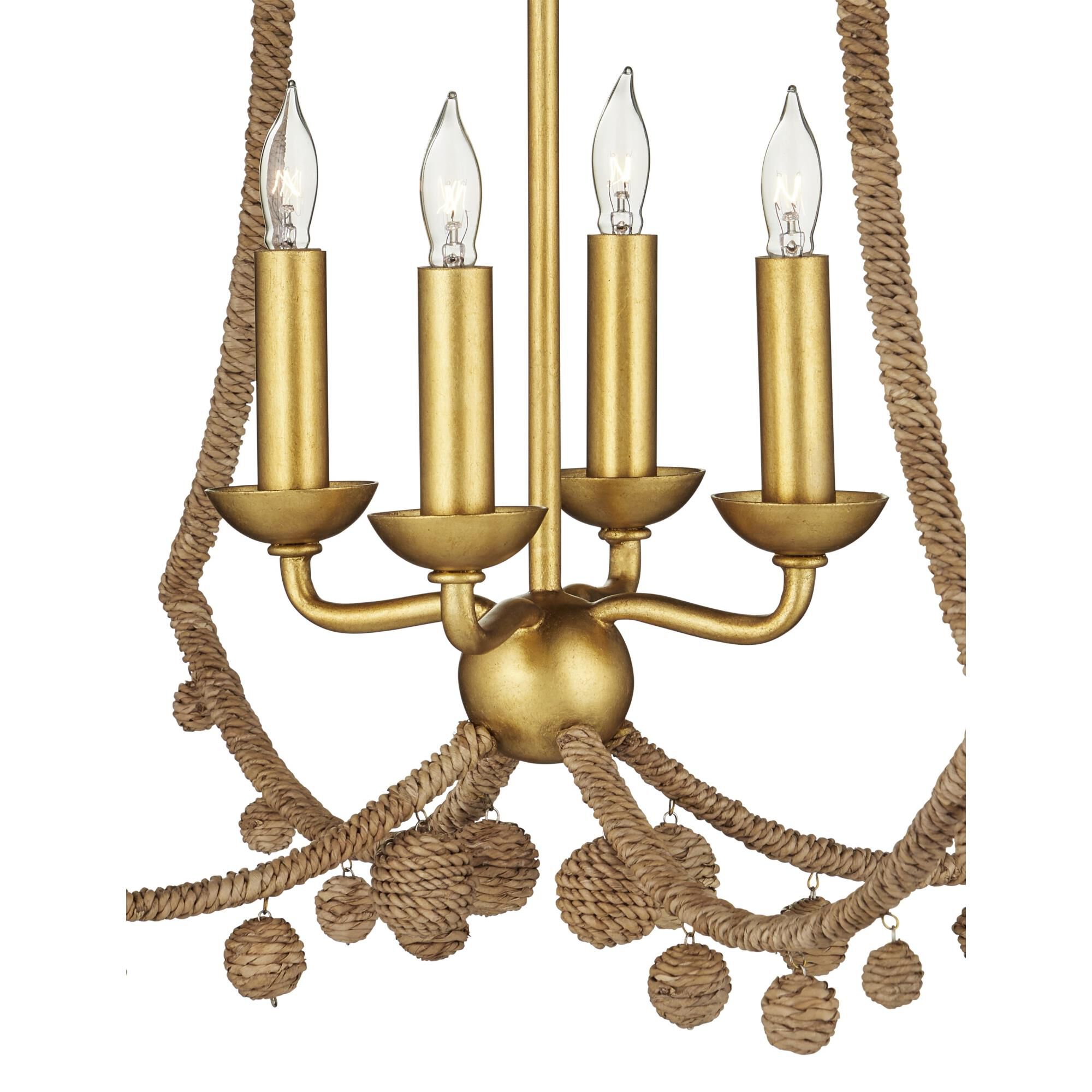 Nimes 22 Inch Chandelier by Currey and Company