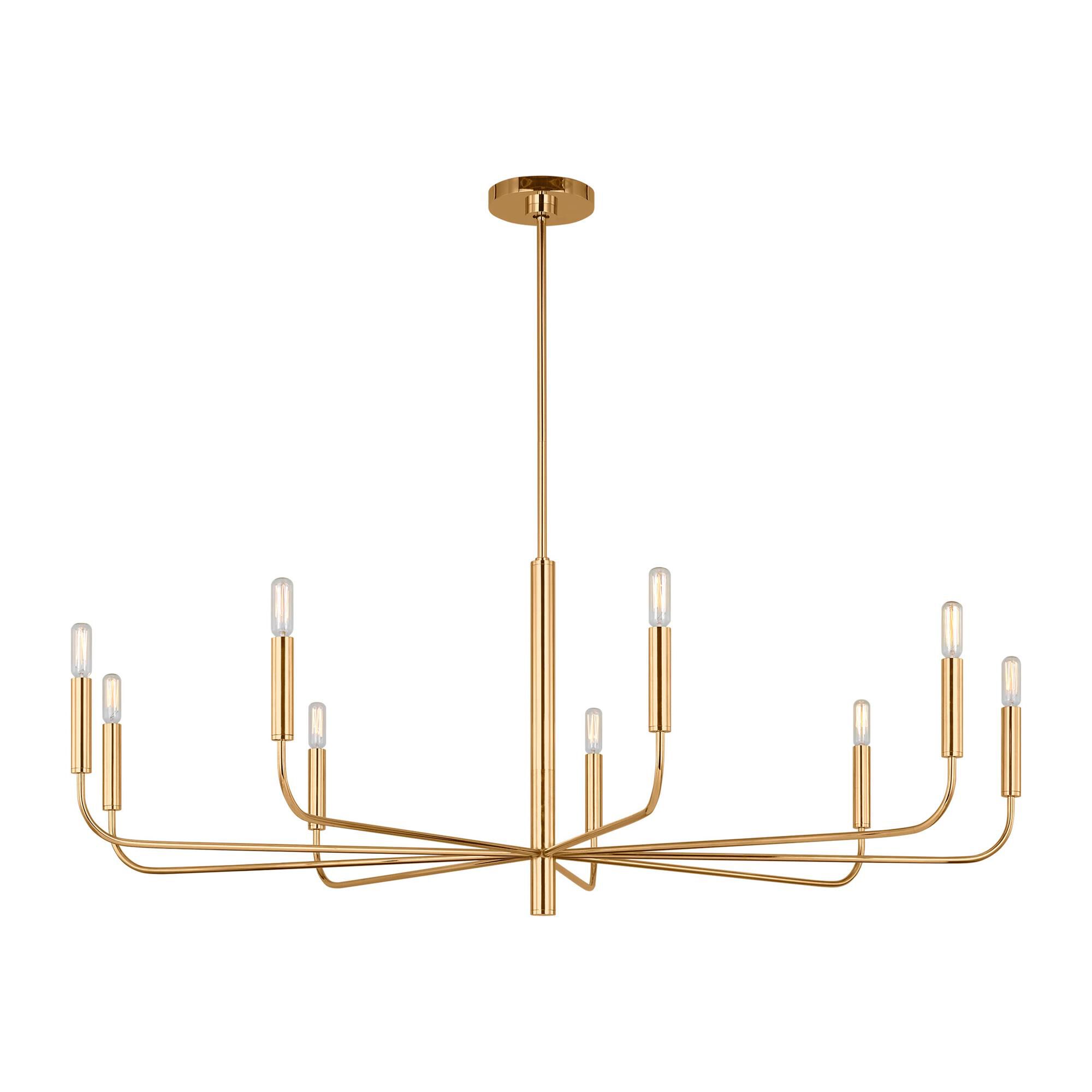 Shown in Burnished Brass finish