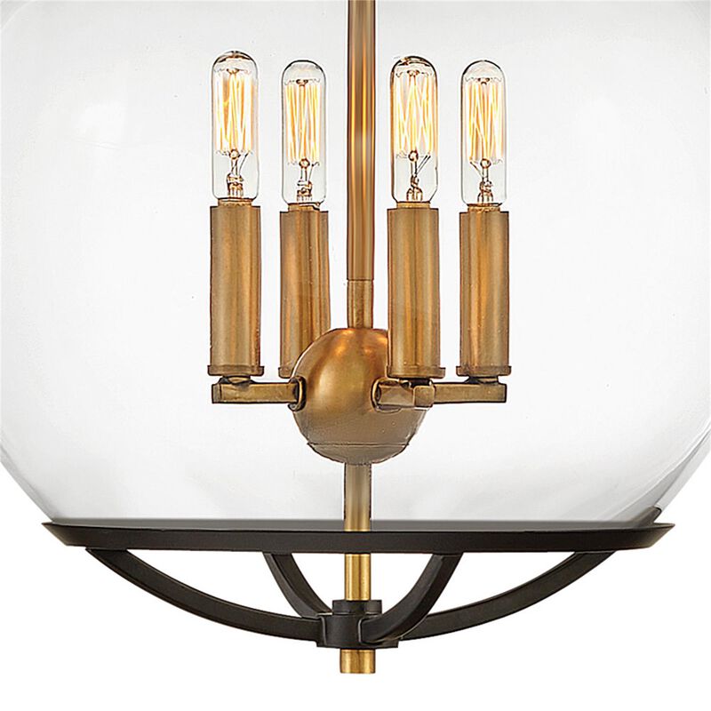 Calvin 15 Inch 4 Light Mini Chandelier by Hinkley Lighting