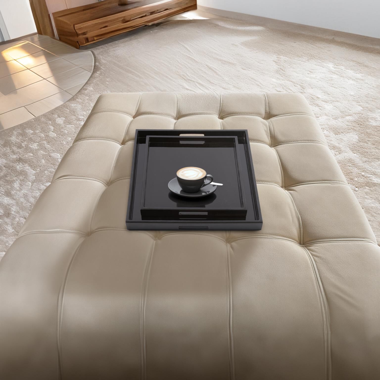 Shown in Black Lacquer finish