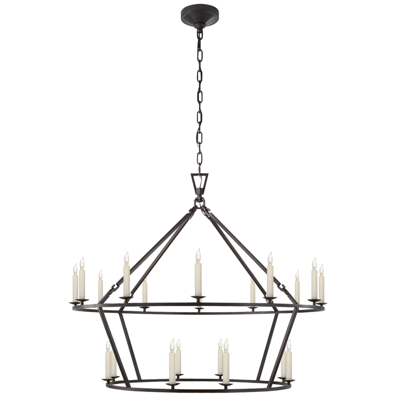 Chapman & Myers Darlana 40 Inch 20 Light Chandelier by Visual Comfort Signature Collection
