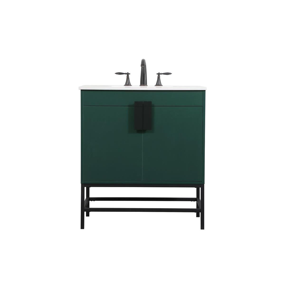 Shown in Green finish