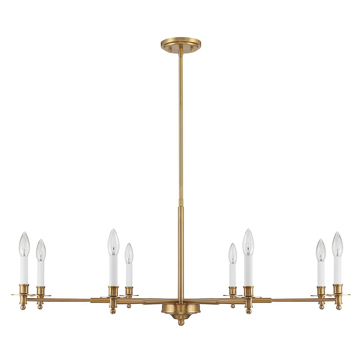 Jasmine 42 Inch 8 Light Chandelier by Savoy House
