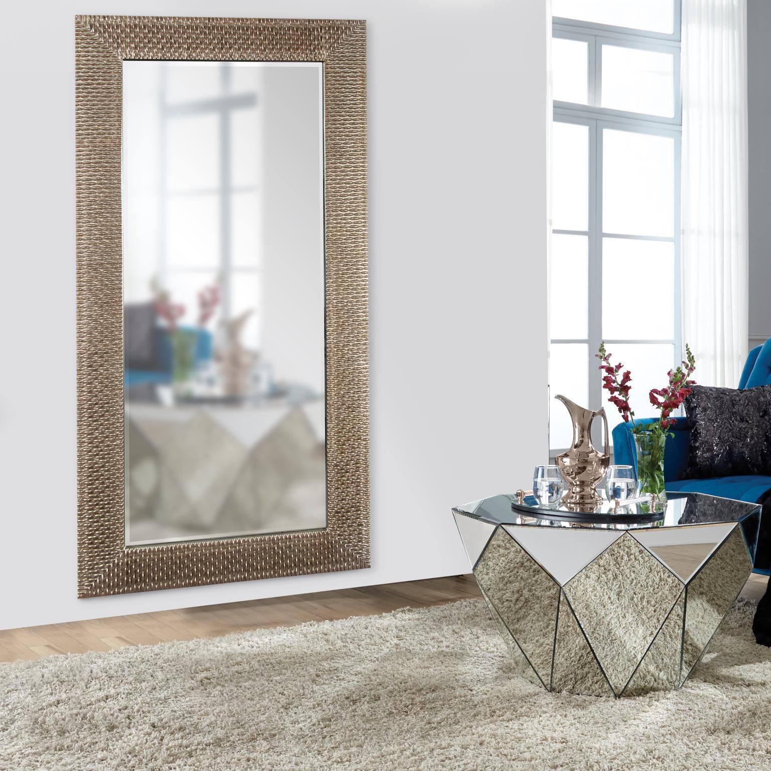 The Bergman Decorative Mirror by Howard Elliott Collection