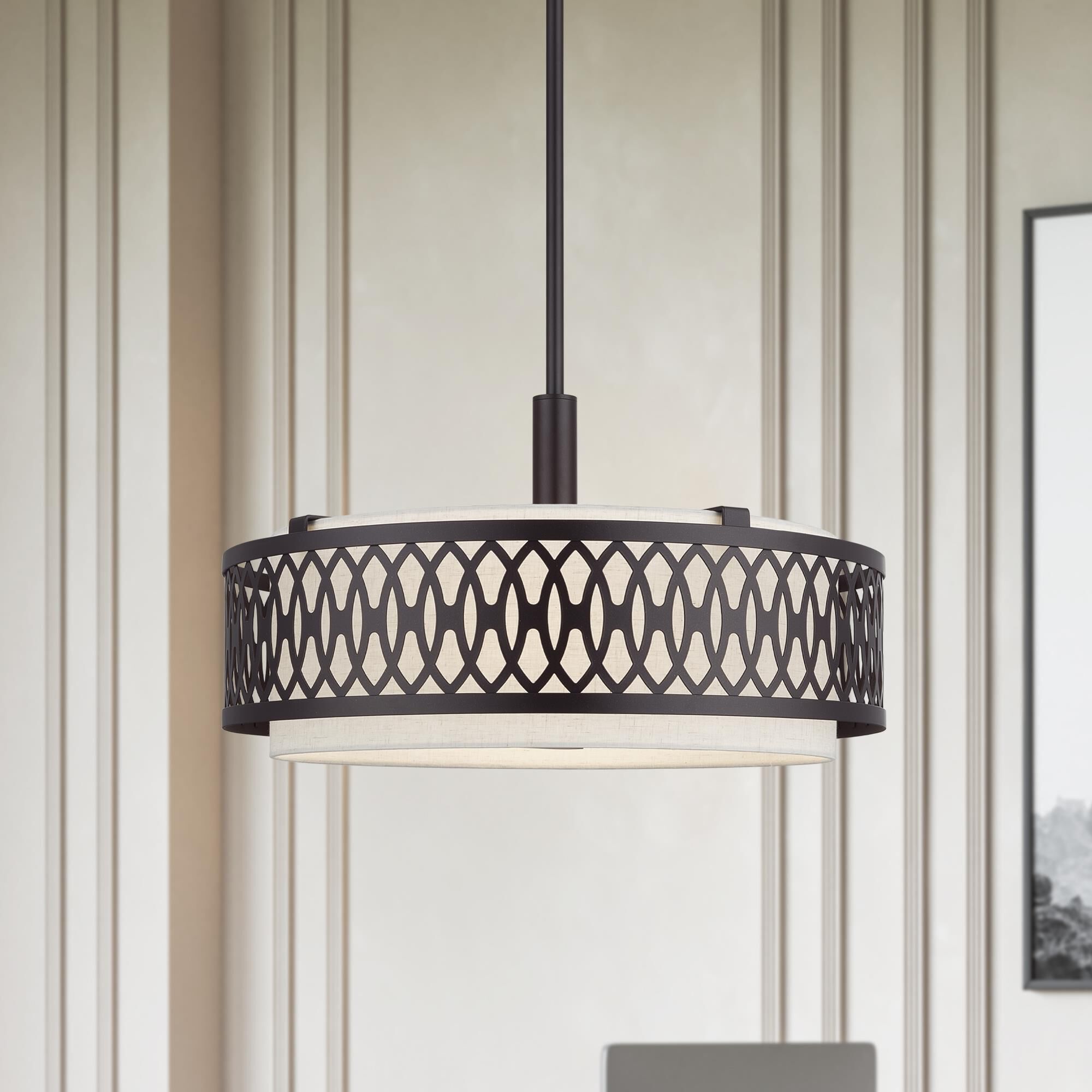 Vistaview 21 Inch Mini Chandelier by Livex Lighting