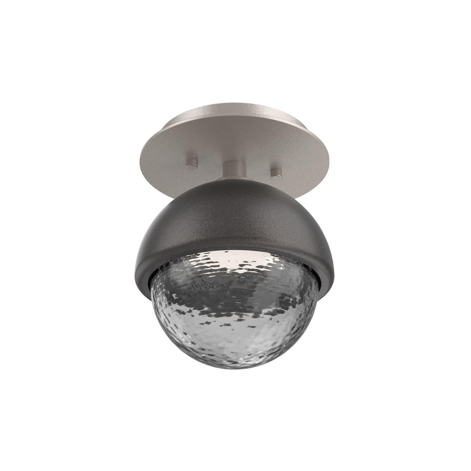 Shown in Beige Silver finish and Smoke glass and Graphite accent