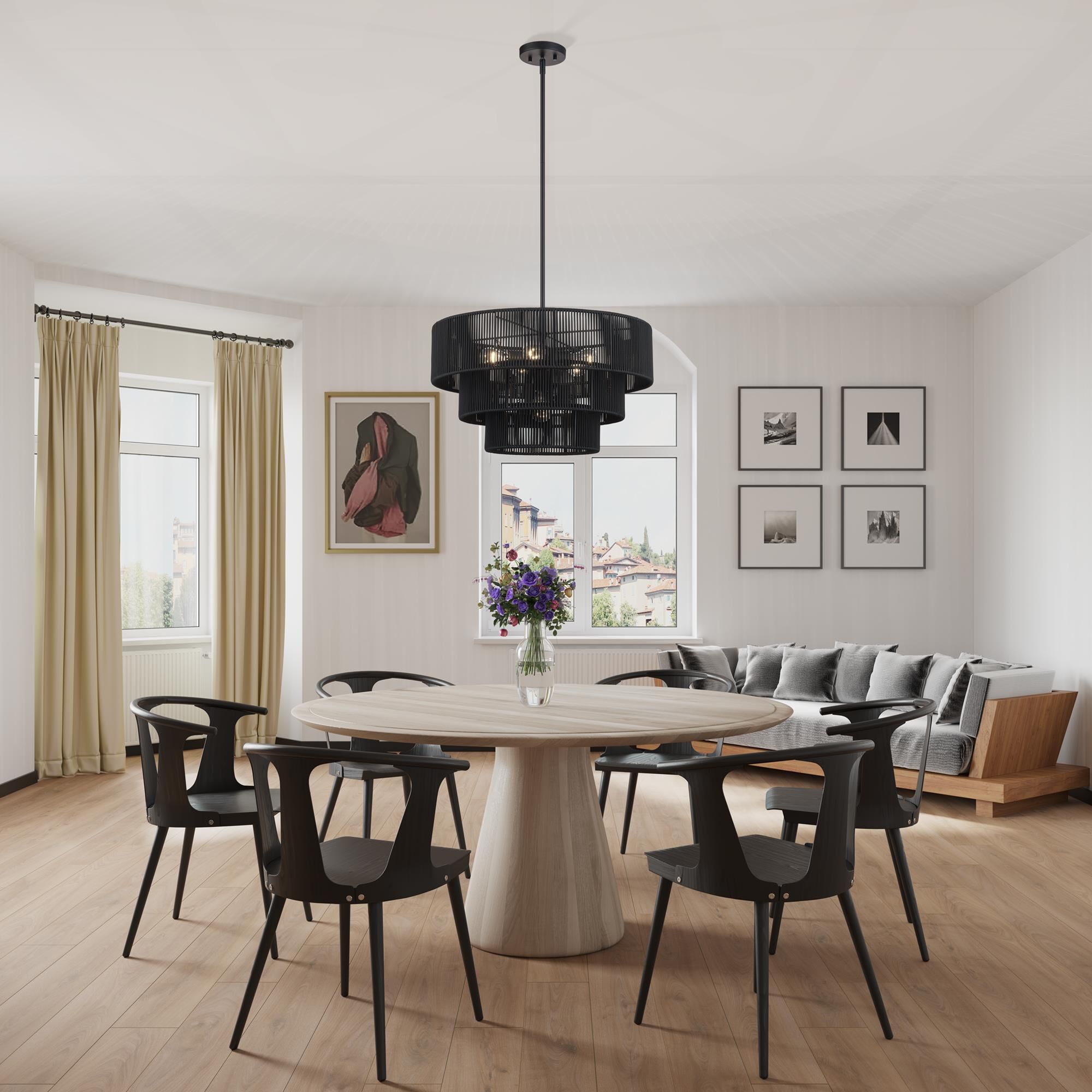 Acordia 23 Inch Large Pendant by Livex Lighting