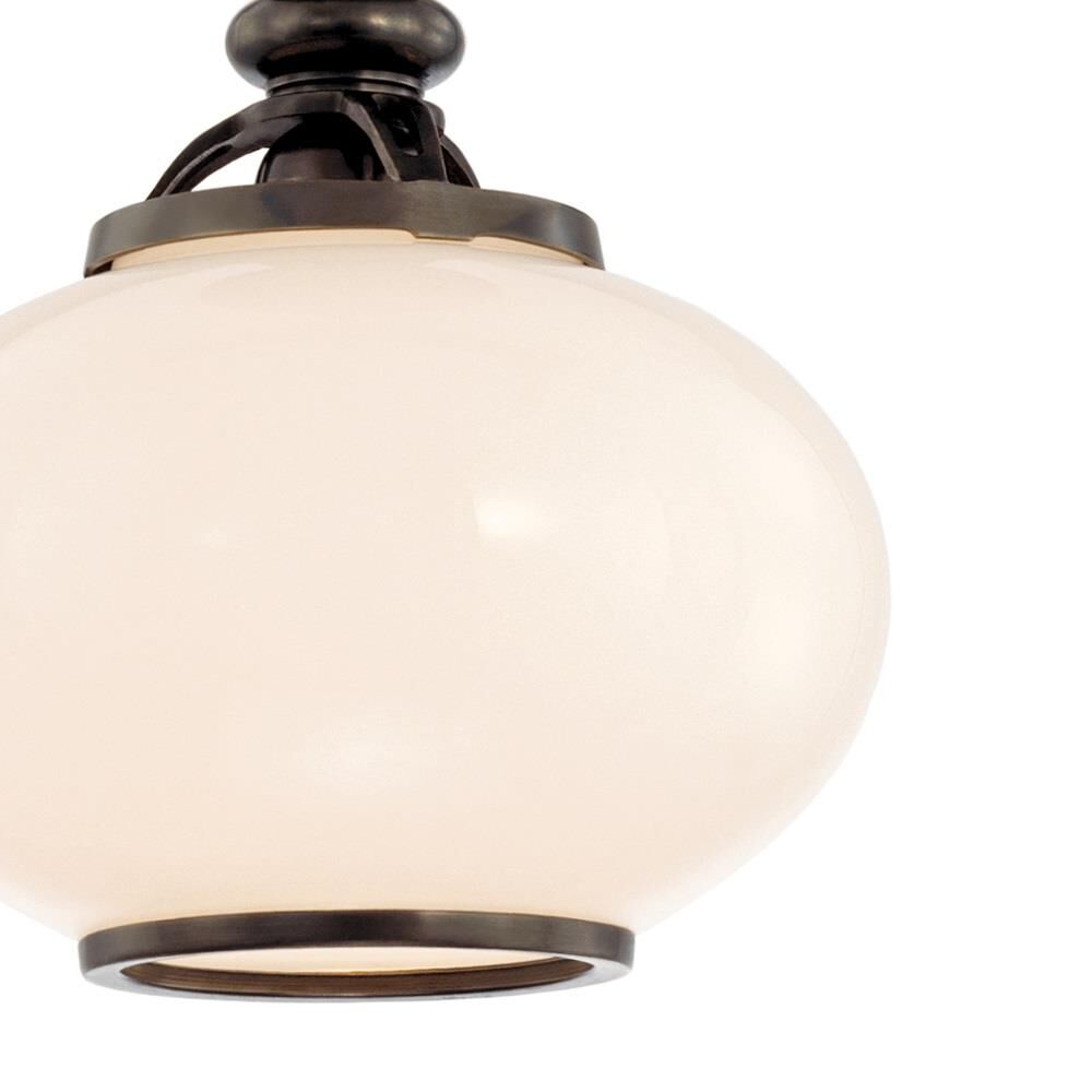 Canton 9 Inch Semi Flush Mount by Hudson Valley Lighting