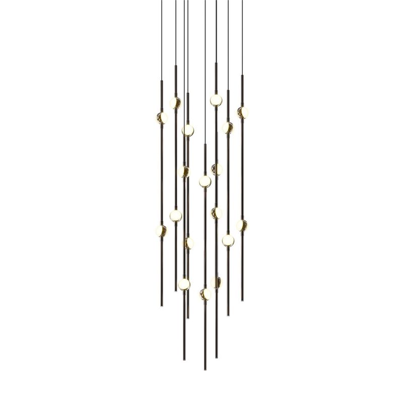 Constellation 12 Inch  Multi Light Pendant with 10 Foot Cord by SONNEMAN