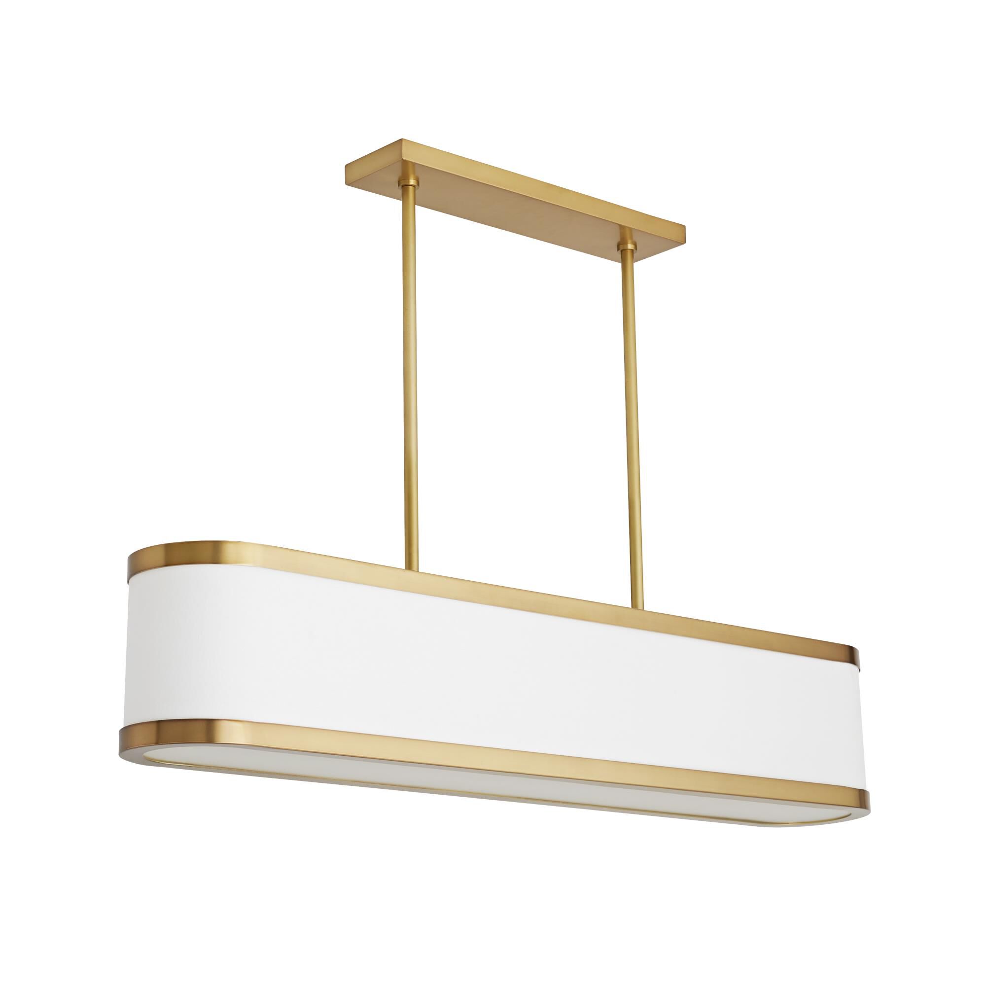 Halle 42 Inch 6 Light Linear Suspension Light by Arteriors Home