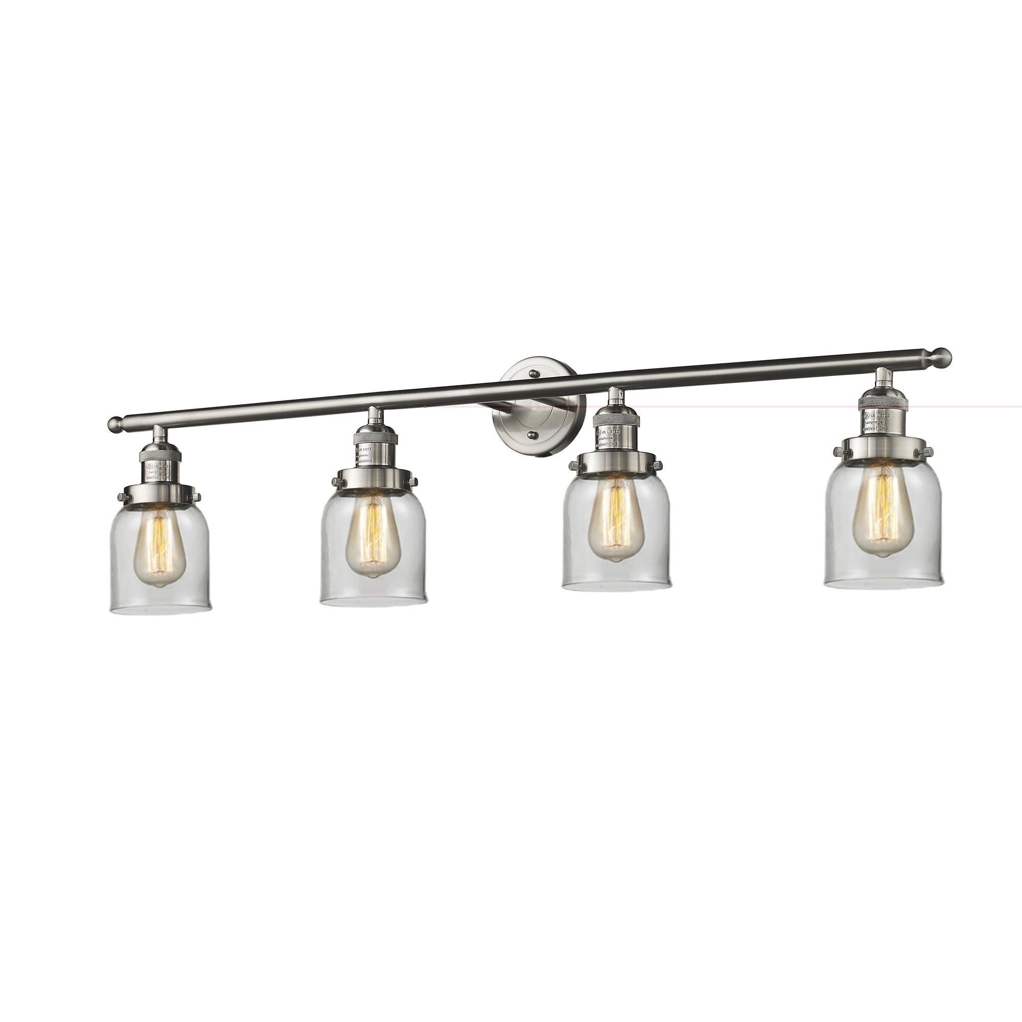 Bruno Marashlian Small Bell 42 Inch 4 Light Bath Vanity Light by Innovations Lighting