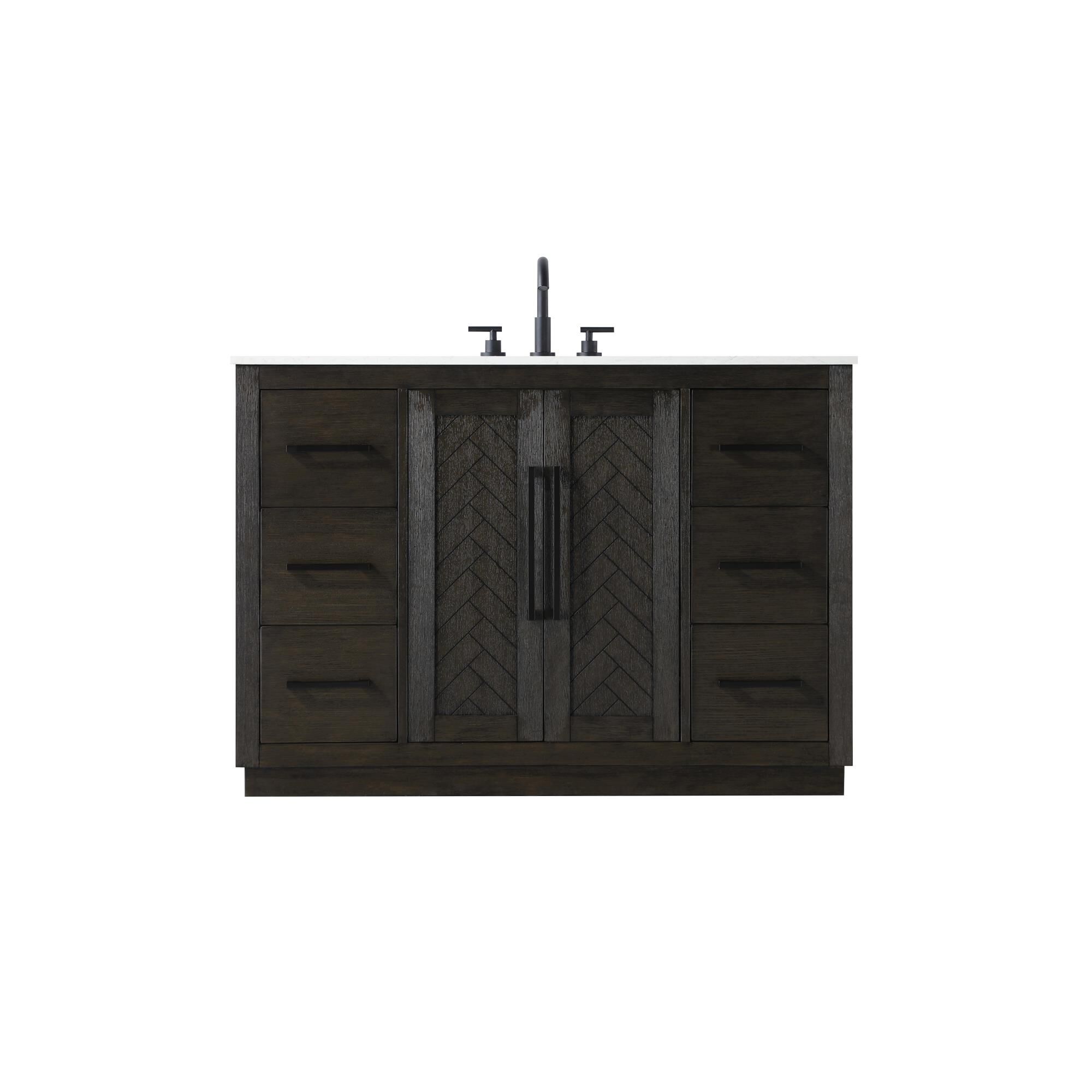 Shown in Chocolate Oak finish