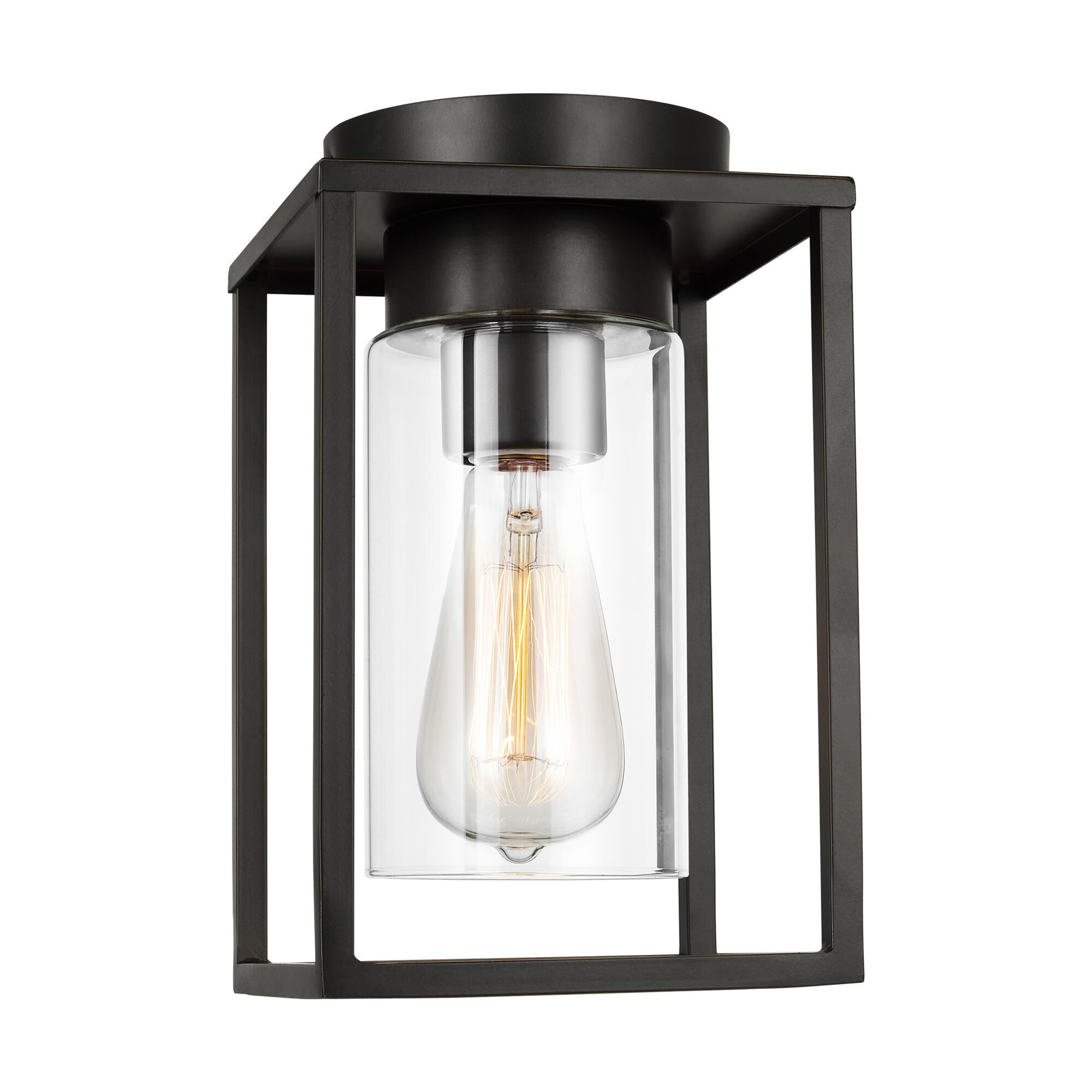Shown in Antique Bronze finish and Clear glass and Clear Glass shade