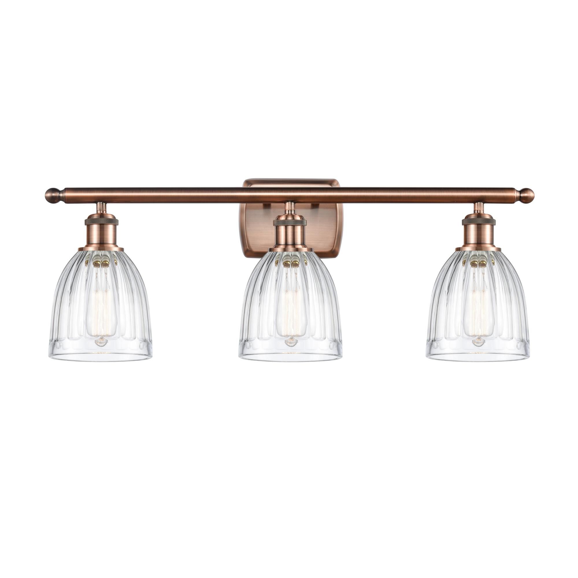 Bruno Marashlian Brookfield 26 Inch 3 Light Bath Vanity Light by Innovations Lighting