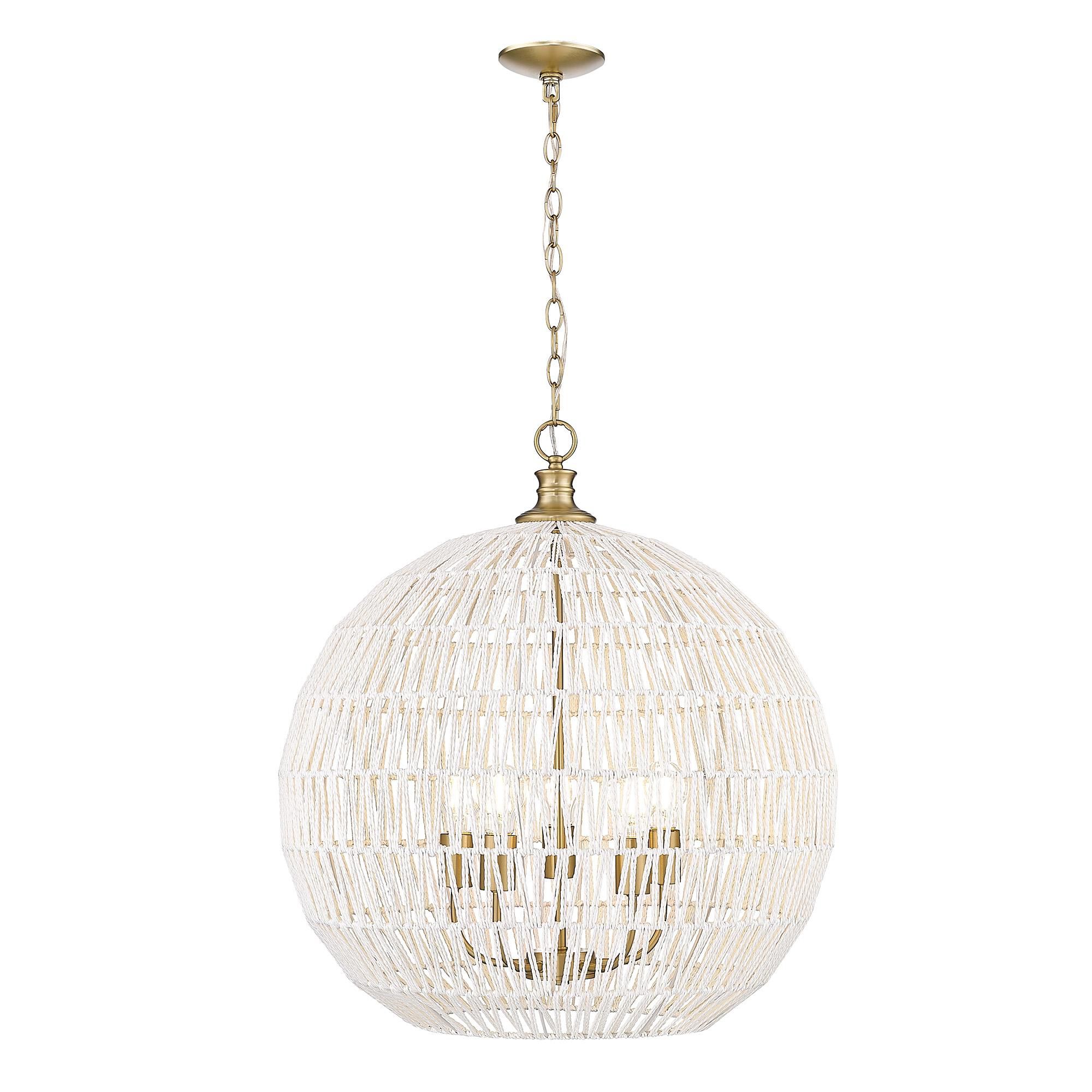 Florence 25 Inch Large Pendant by Golden Lighting