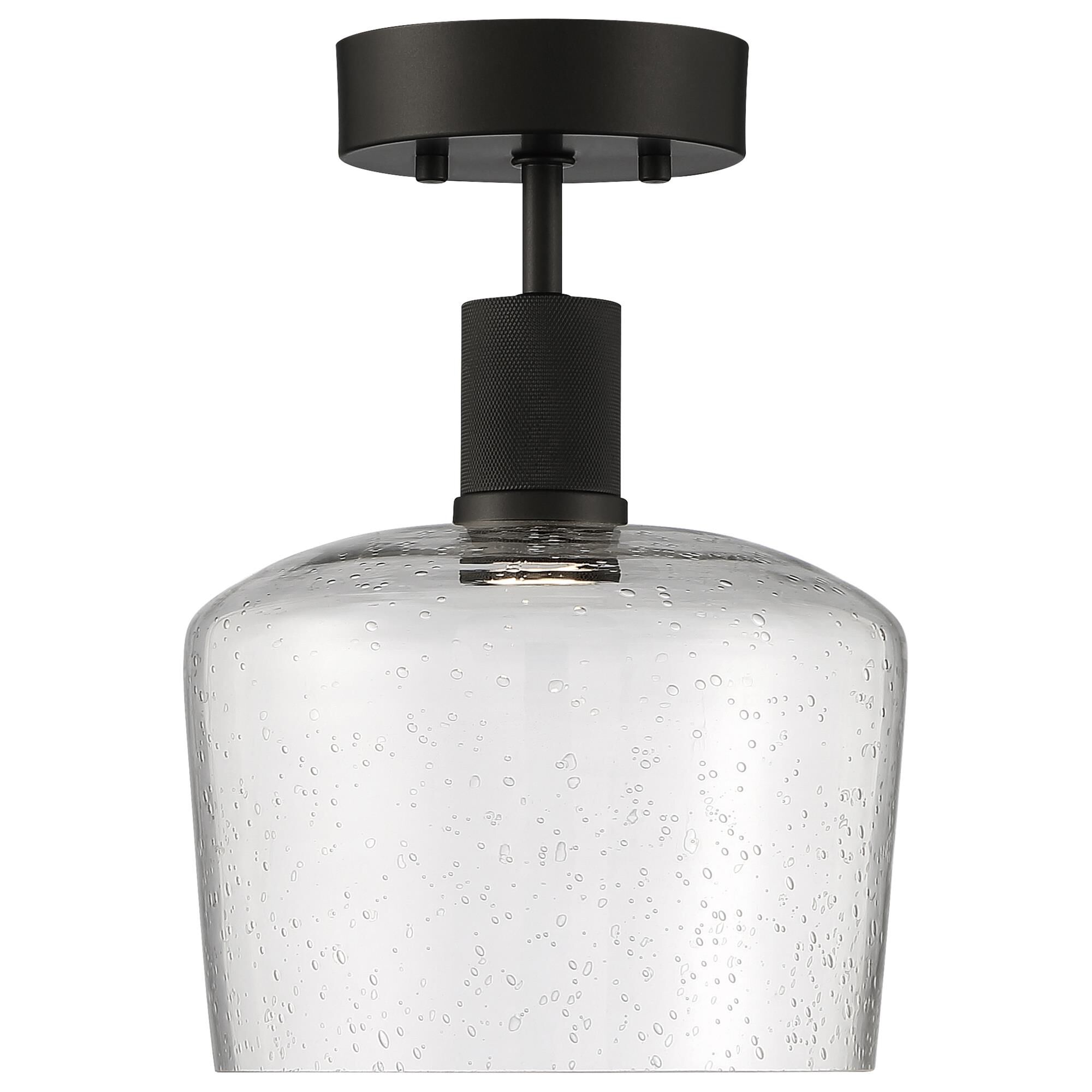 Port Nine 9 Inch 1 Light LED Semi Flush Mount by Access Lighting