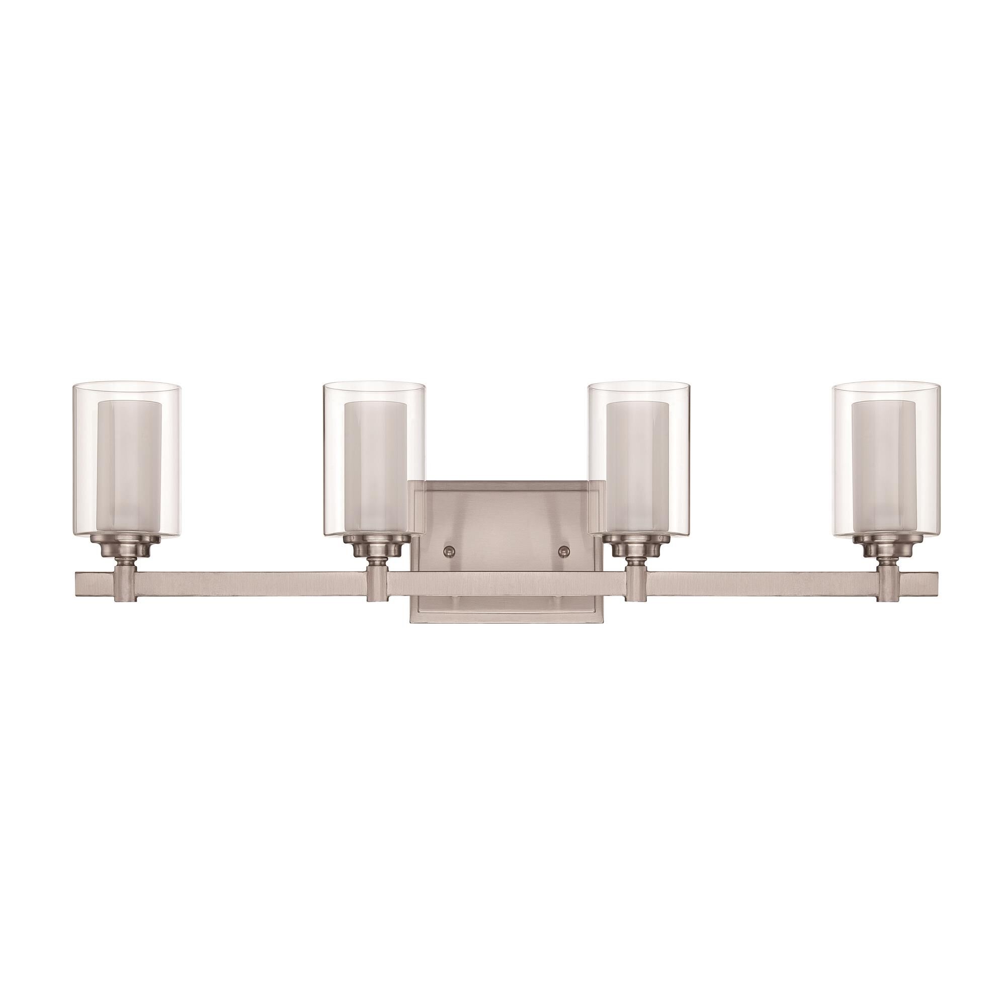 Shown in Brushed Polished Nickel finish and Yes glass and Yes shade