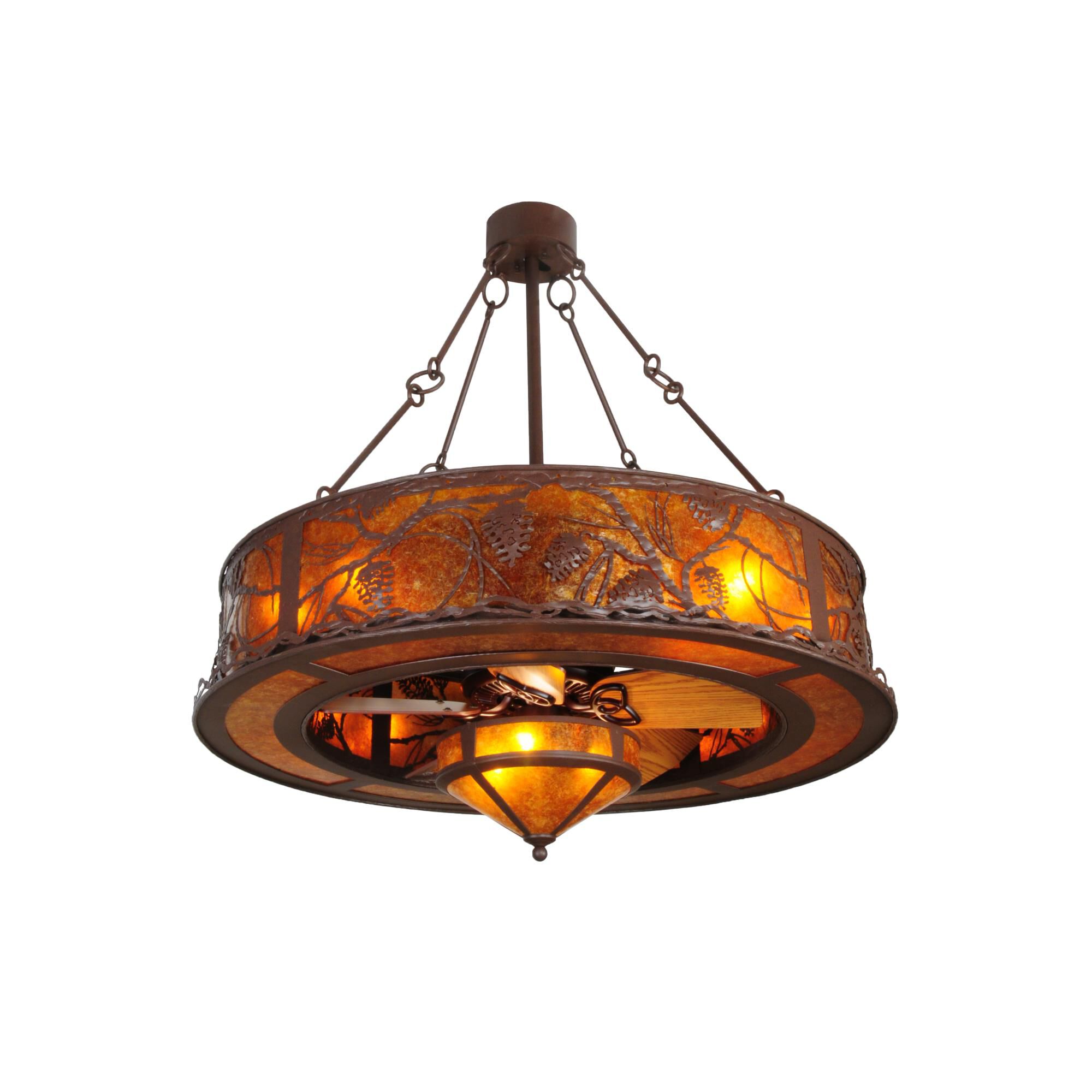 8 Light Fan Light Kit by Meyda Lighting