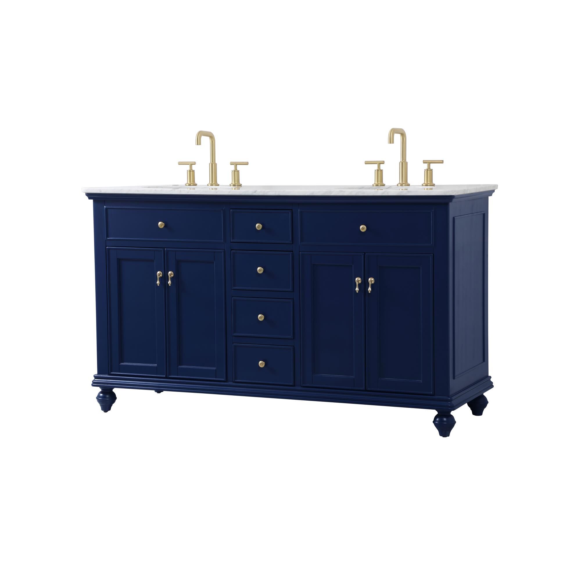 Shown in Blue finish