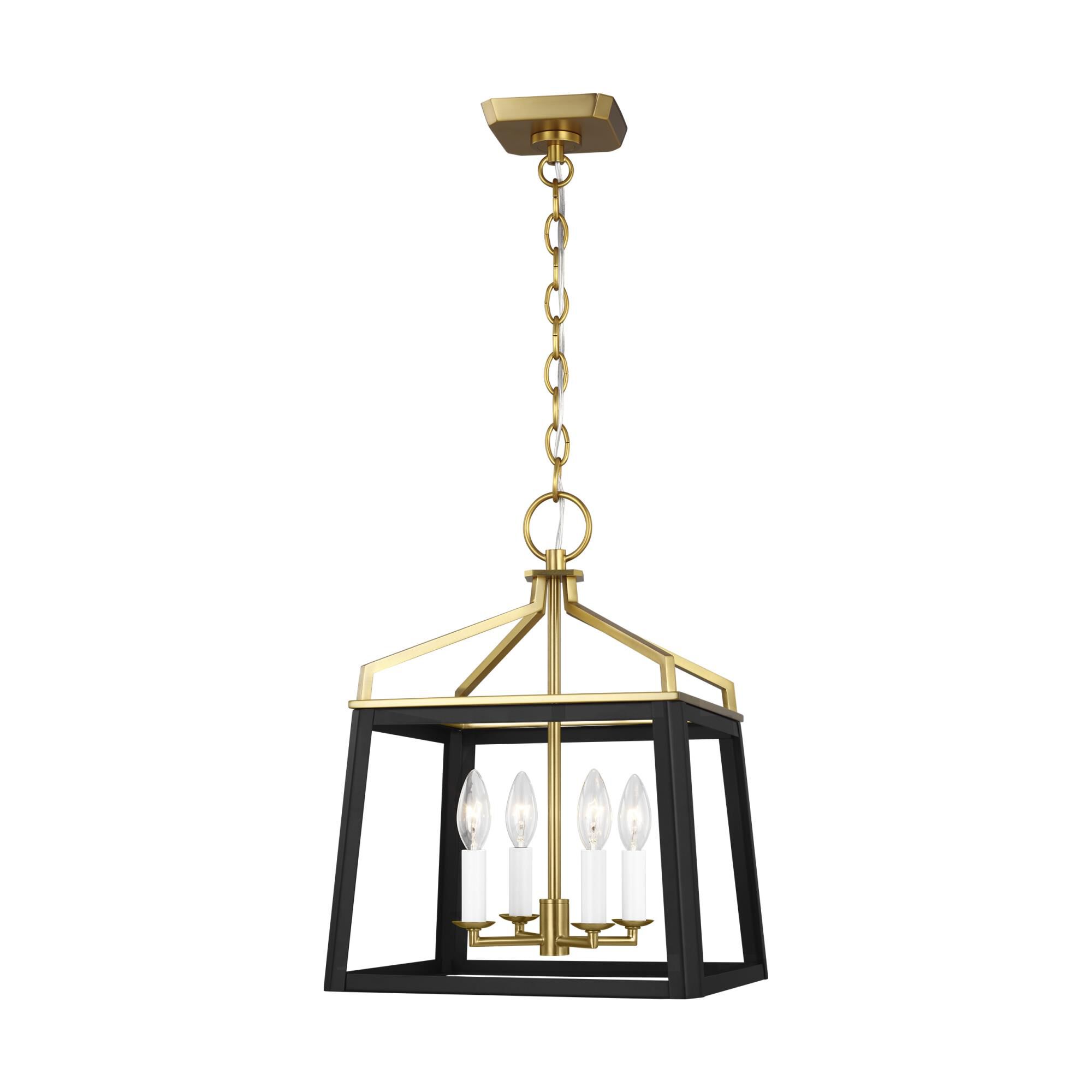 Shown in Midnight Black and Burnished Brass finish