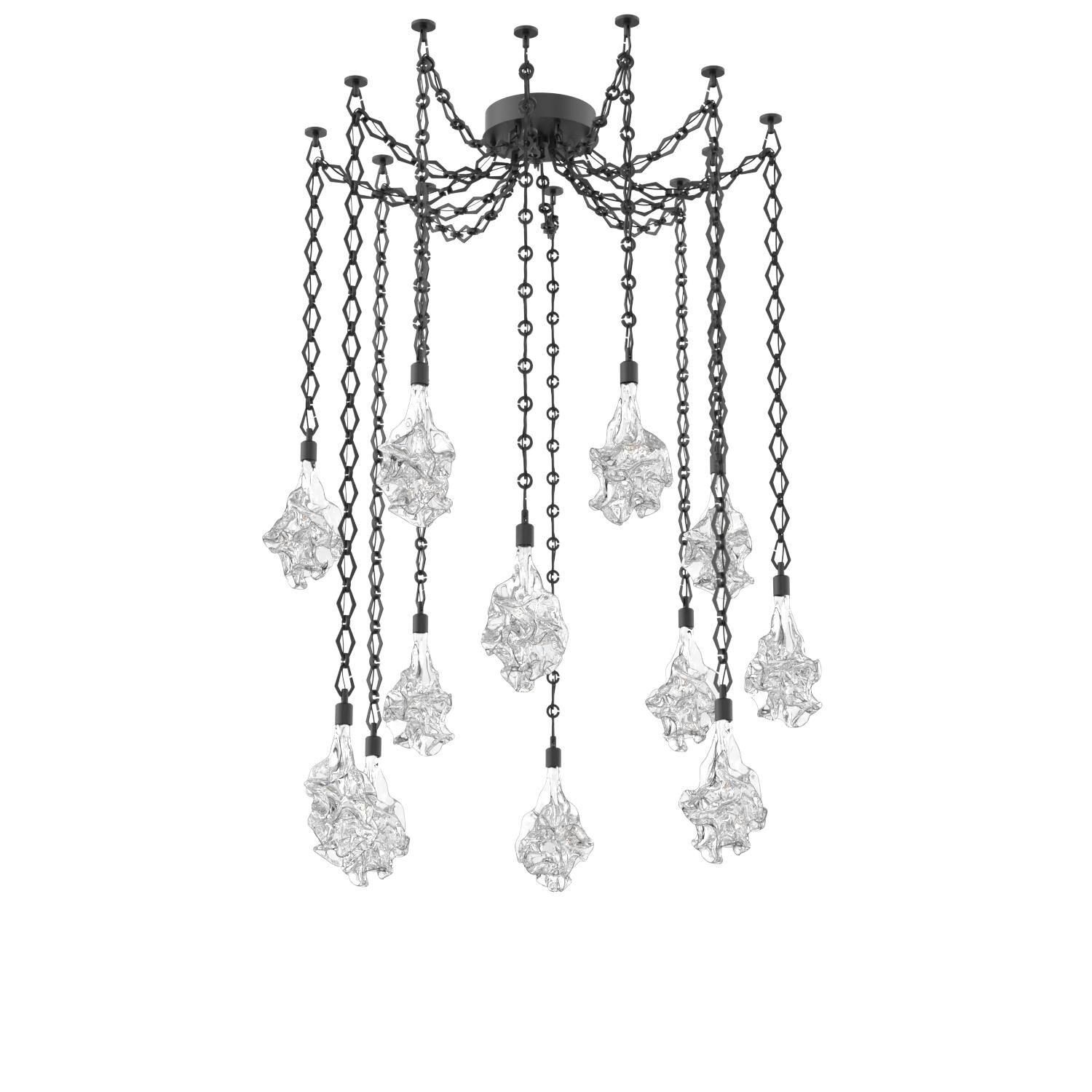 Levi Wilson Blossom 15 Inch Multi Pendant Light by Hammerton Studio