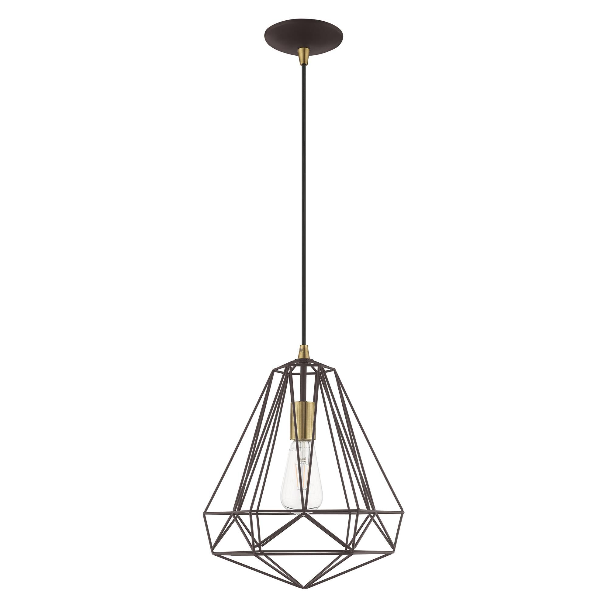 Livex Lighting Geometric Large Pendant