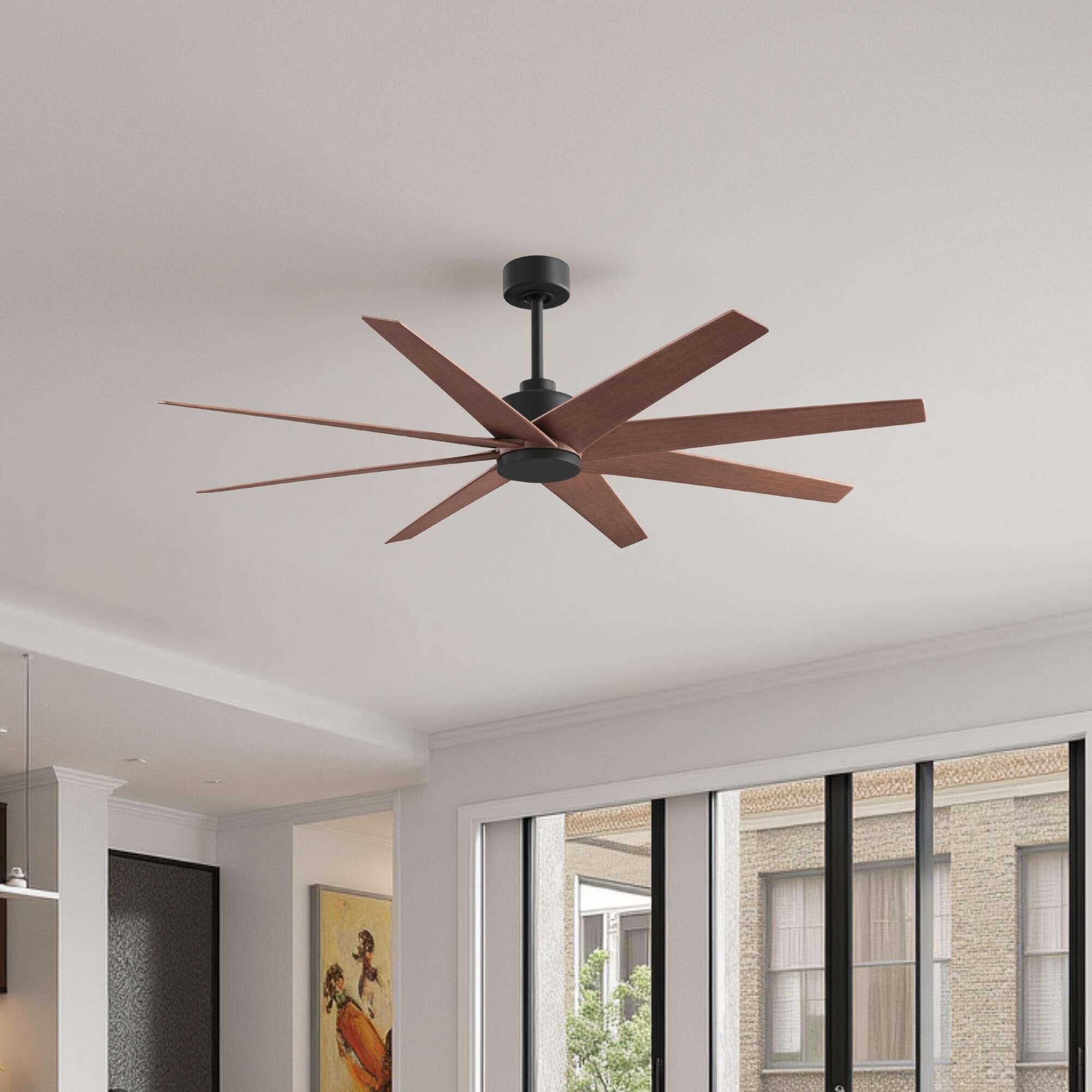 Ariella 64 Inch Ceiling Fan with Light Kit by Matthews Fan Company