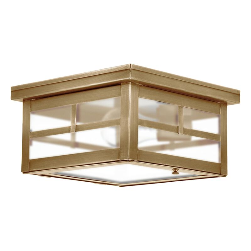 Williams 9 Inch Outdoor Flush Mount by Northeast Lantern