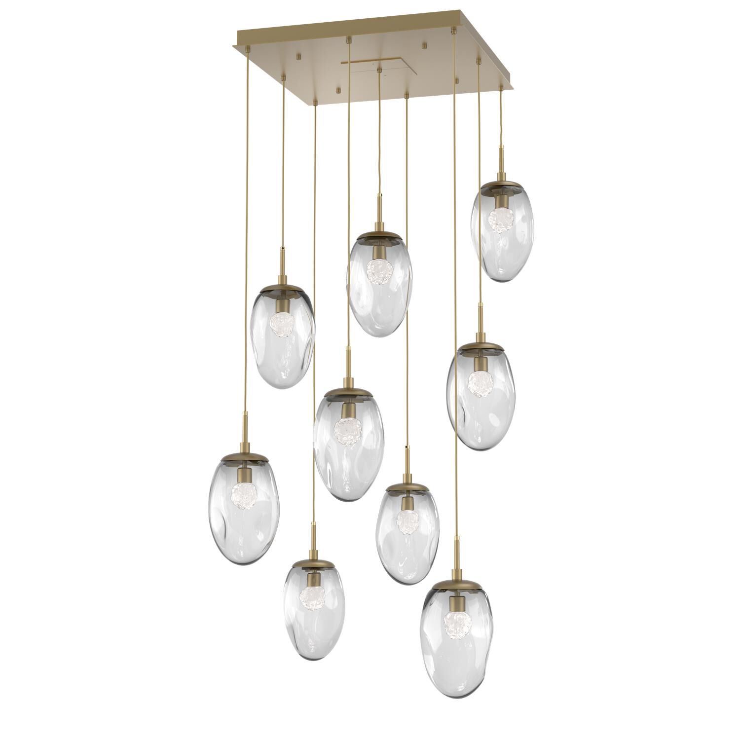 Levi Wilson Nebula 32 Inch 9 Light LED Multi Light Pendant by Hammerton Studio