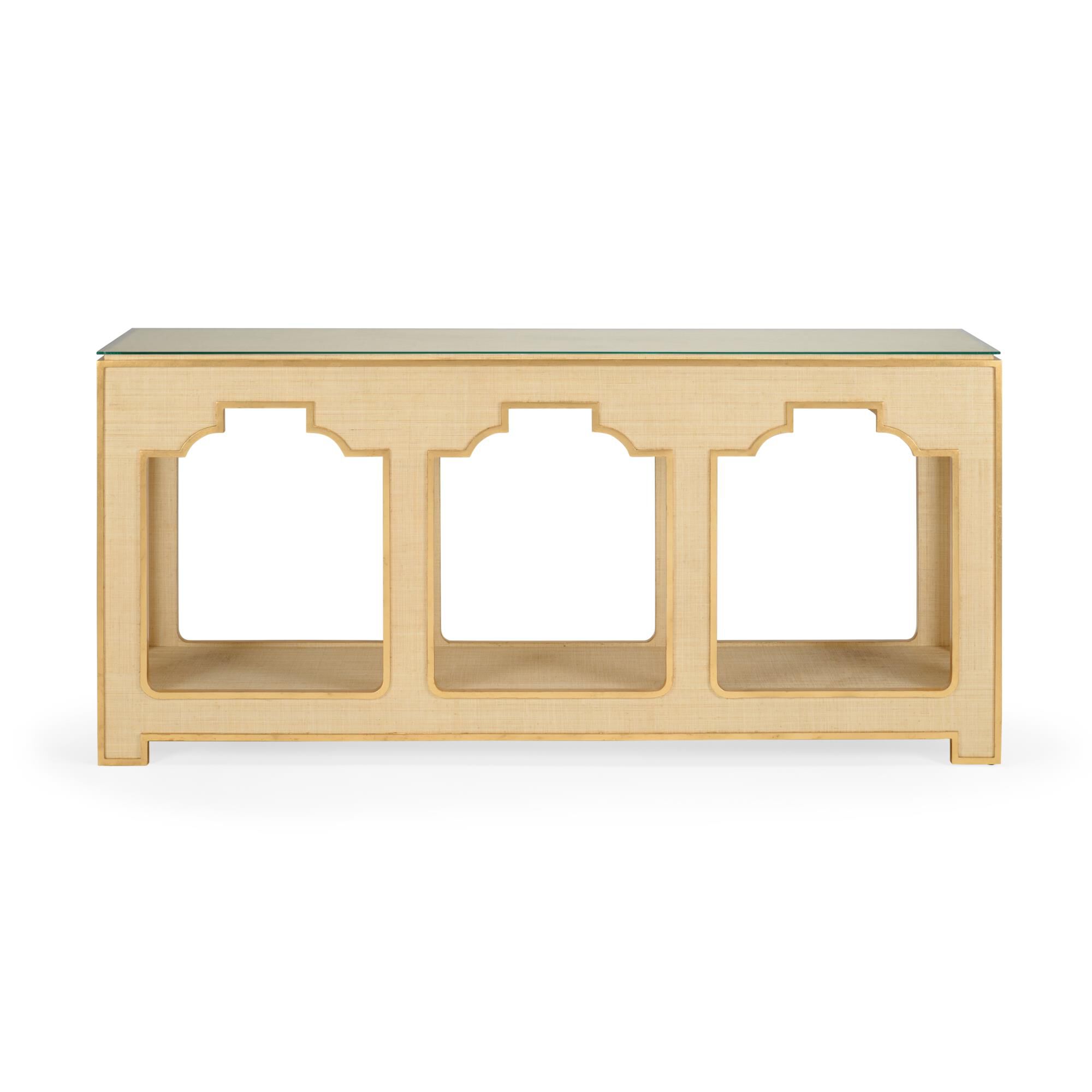 Shown in Cream - Gold Leaf - Clear finish