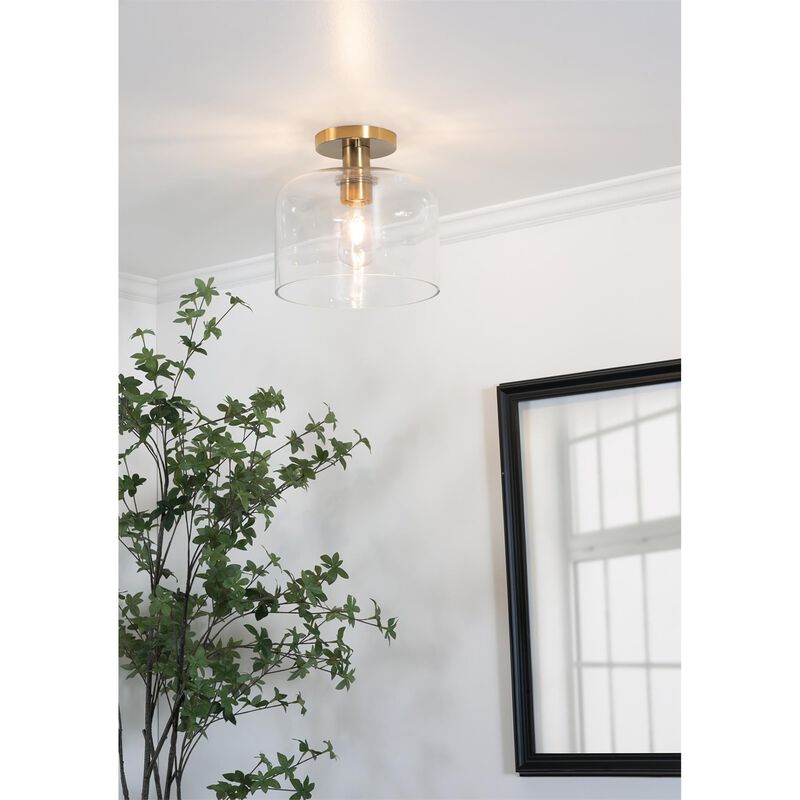 Elsa 10 Inch Semi Flush Mount by AFX Lighting