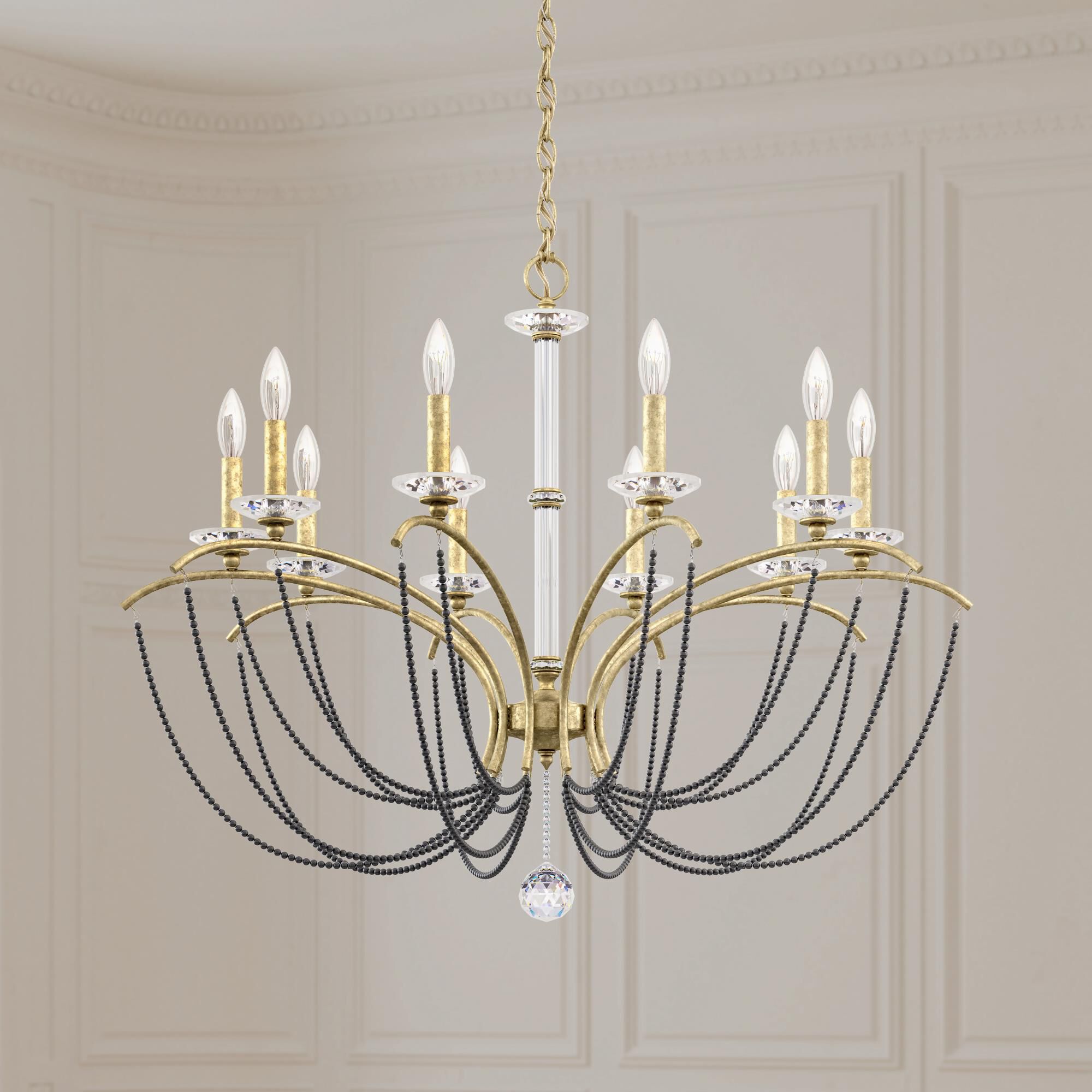 Priscilla 10 Light Chandelier by Schonbek